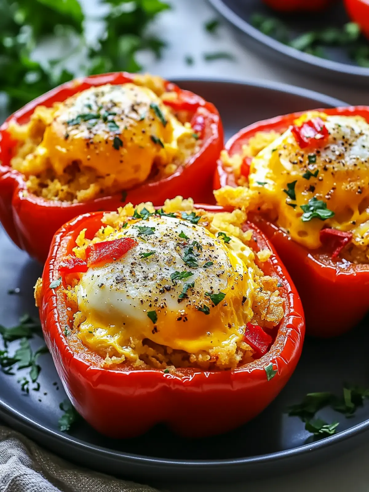 Savor Delicious Breakfast Stuffed Peppers with Eggs & Hash Browns 5 Delicious Breakfast Stuffed Peppers with Eggs & Hash Browns