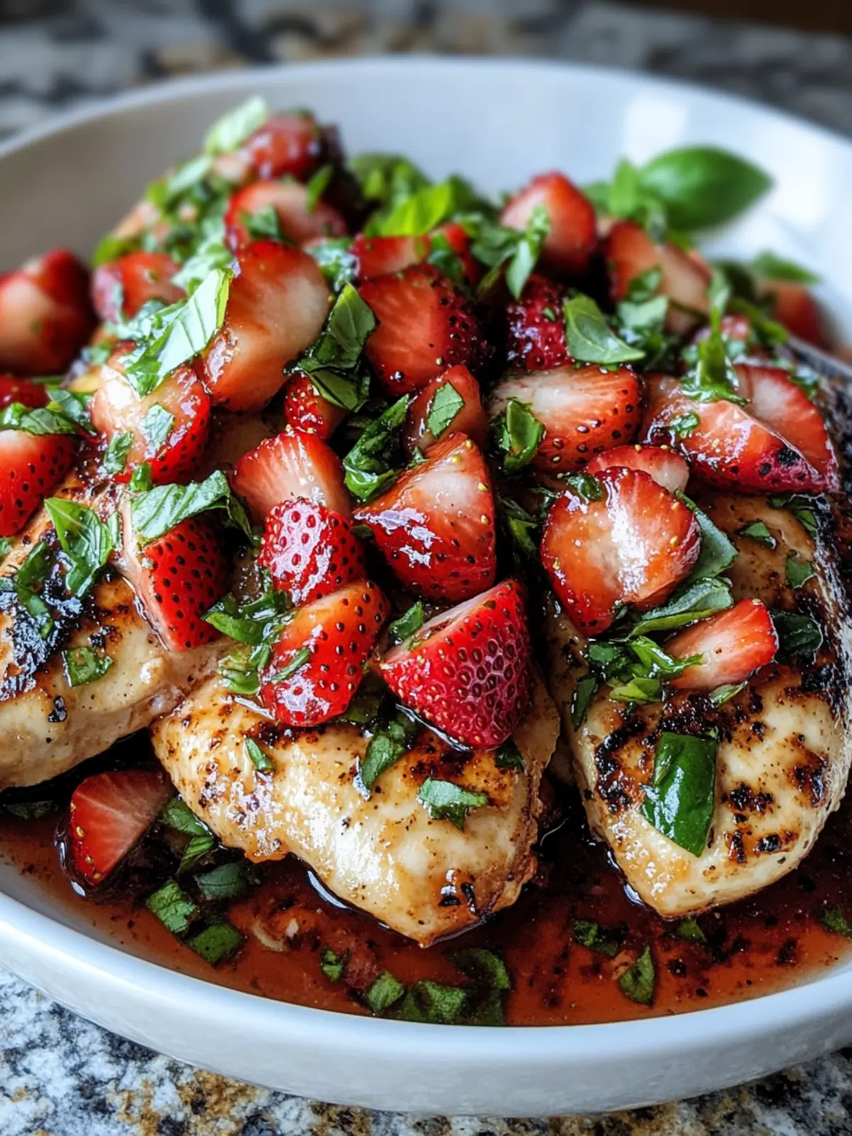 Strawberry Basil Chicken: A Sweet Savory Delight You’ll Love 4 Strawberry Basil Chicken