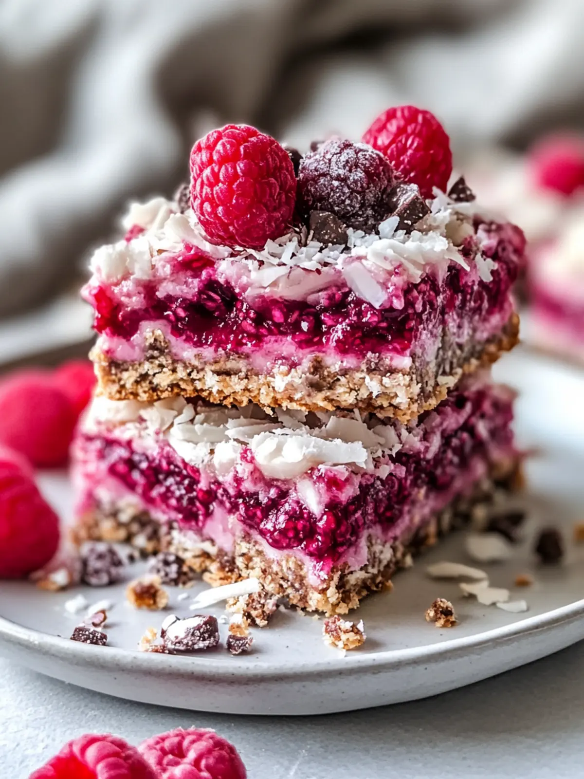 Raspberry Coconut Magic Bars That Will Delight Your Tastebuds 5 raspberry coconut magic bars