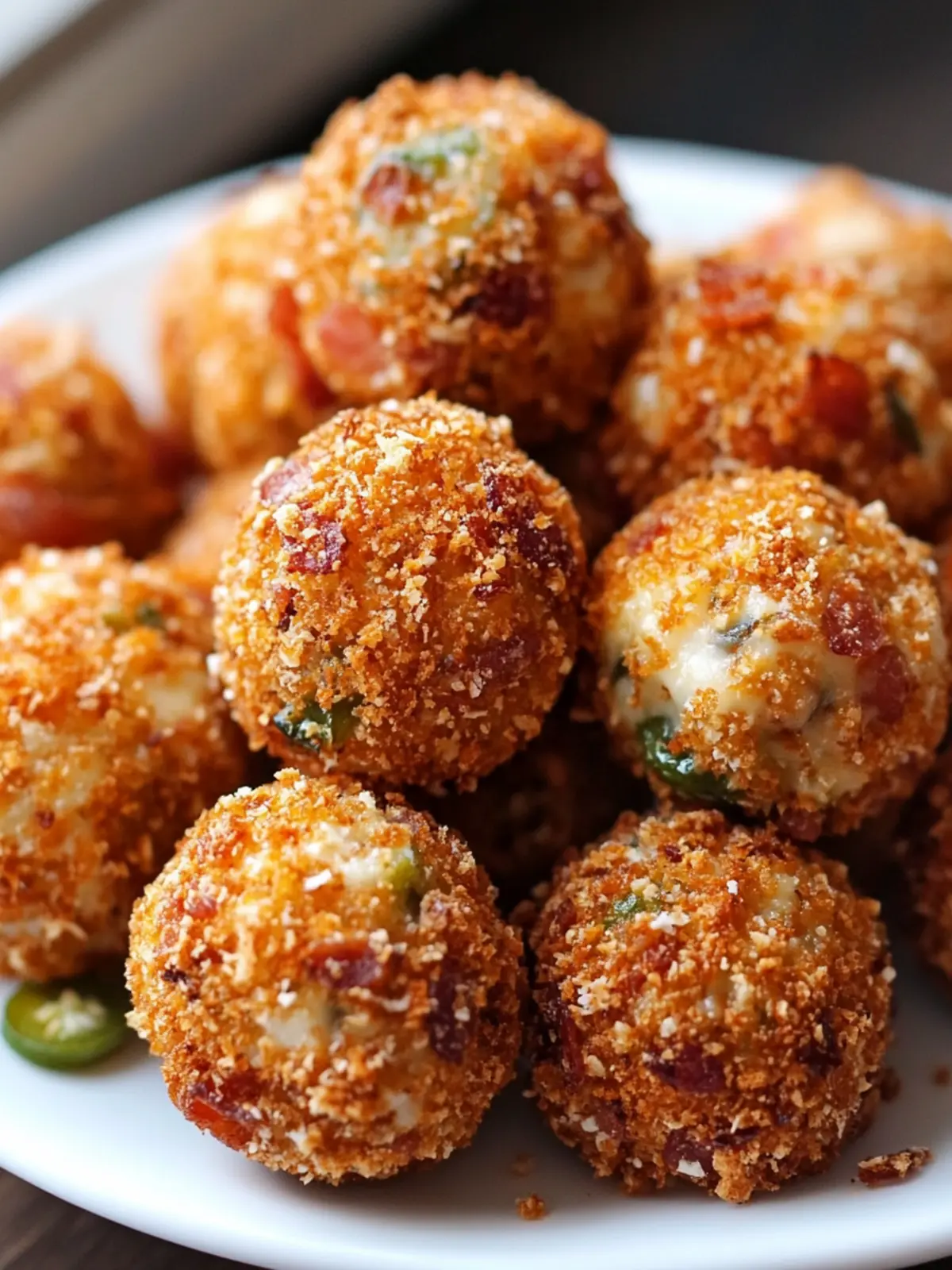 Bacon Jalapeño Popper Cheese Balls That Steal the Show 3 Bacon Jalapeño Popper Cheese Balls