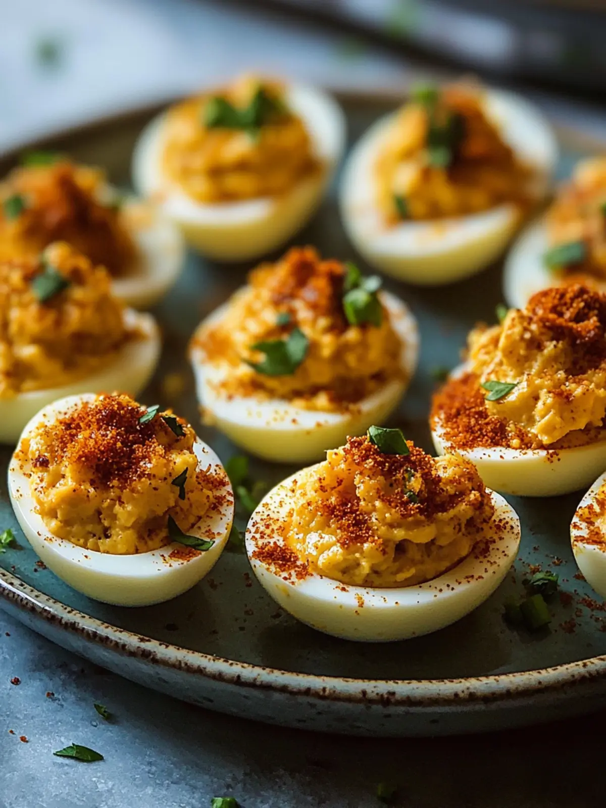 Crispy Spicy Bayou Deviled Eggs to Kickstart Your Party 2 Spicy Bayou Deviled Eggs