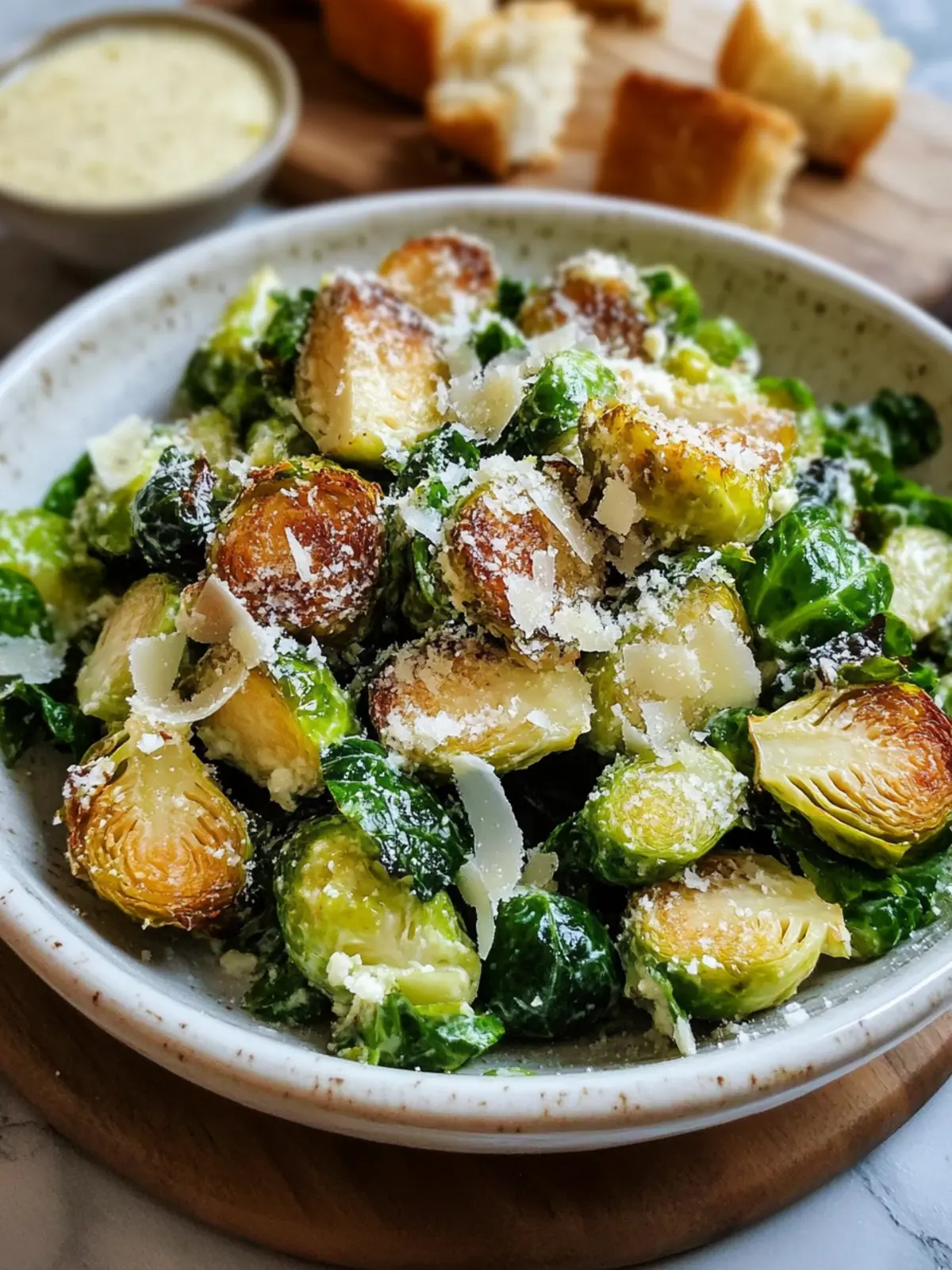 Delicious Brussels Sprouts Caesar Salad for Cozy Evenings 5 Brussels Sprouts Caesar Salad