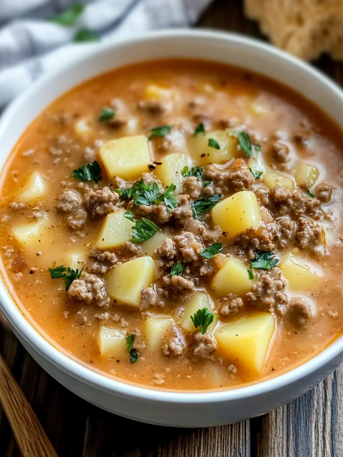 Crock Pot Hamburger Potato Soup: Comfort in Every Bowl 5 Crock Pot Hamburger Potato Soup
