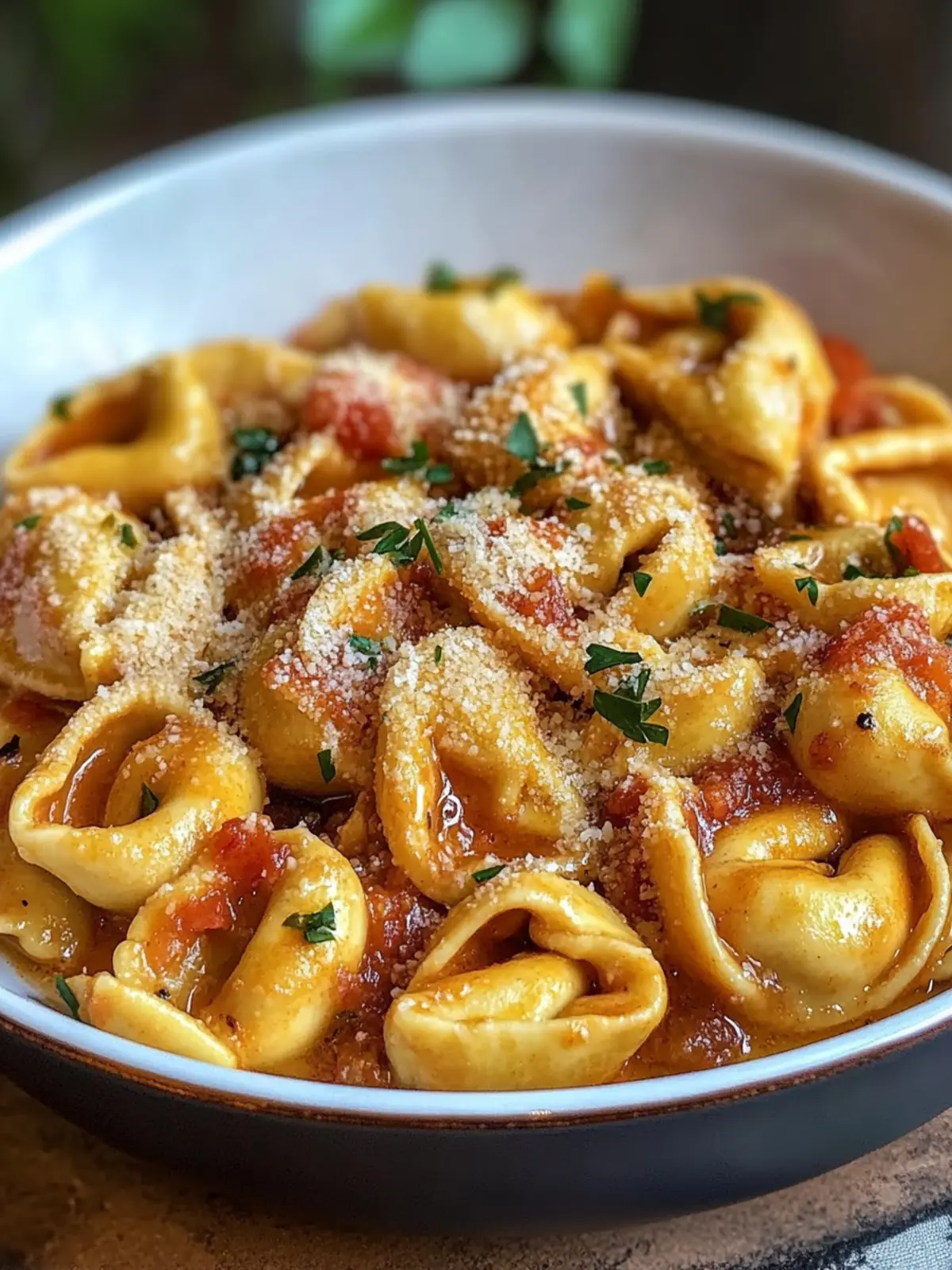 Cowboy Butter Garlic Chicken Tortellini with Fire-Roasted Red Delight 5 cowboy butter garlic chicken tortellini with fireroasted red