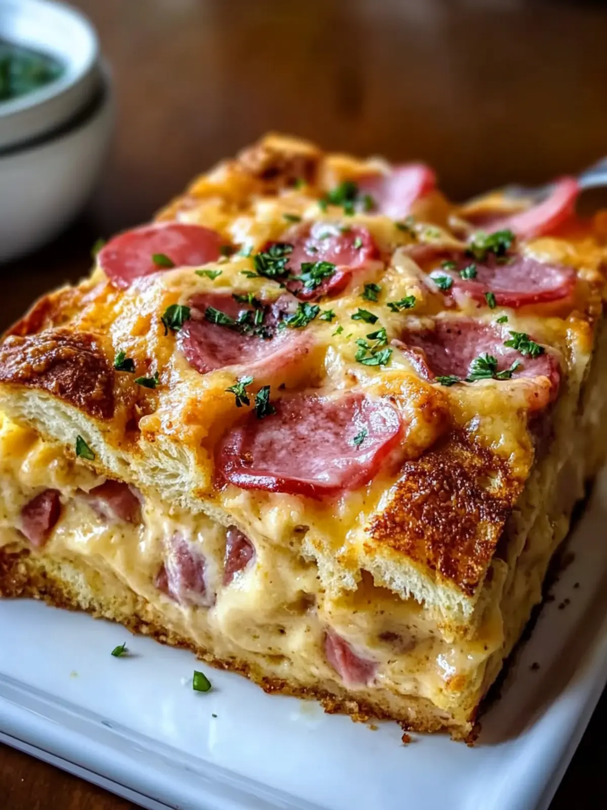 Overnight Monte Cristo Breakfast Casserole That Wow's Mornings 3 Overnight Monte Cristo Breakfast Casserole