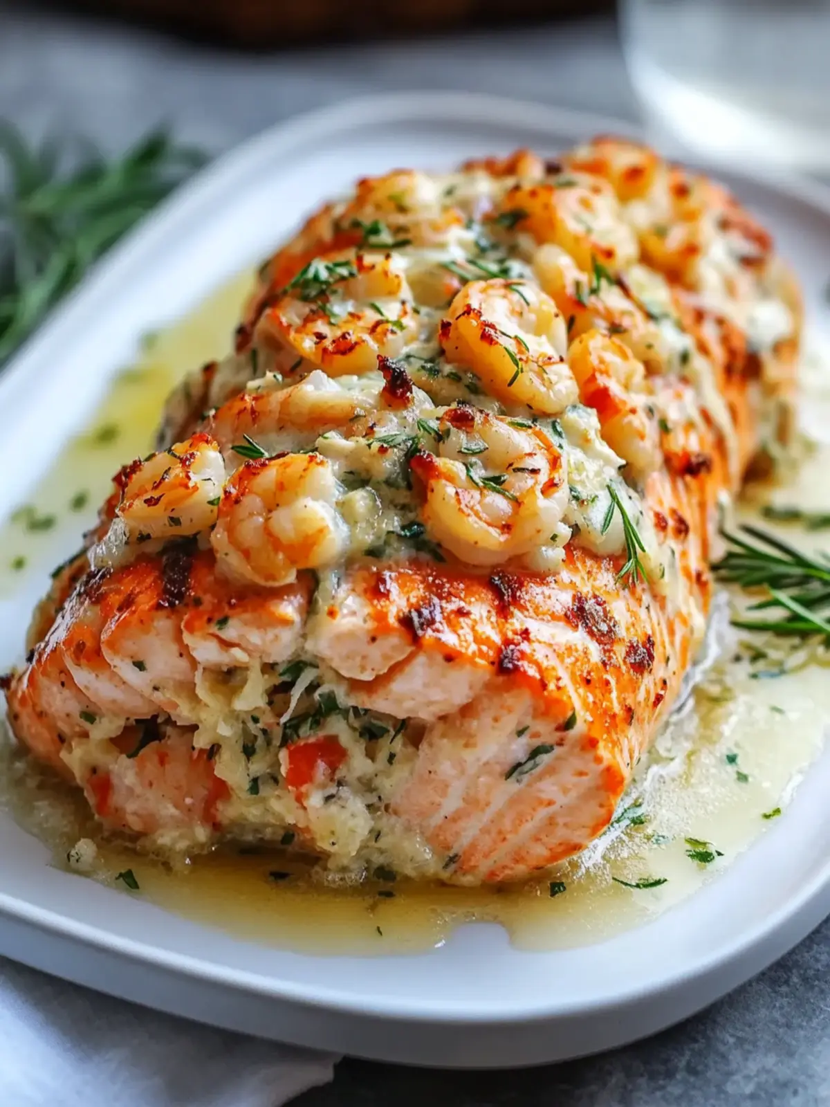 Delicious Crab and Shrimp Stuffed Salmon Recipe Your Family Will Love 5 Crab and Shrimp Stuffed Salmon Recipe