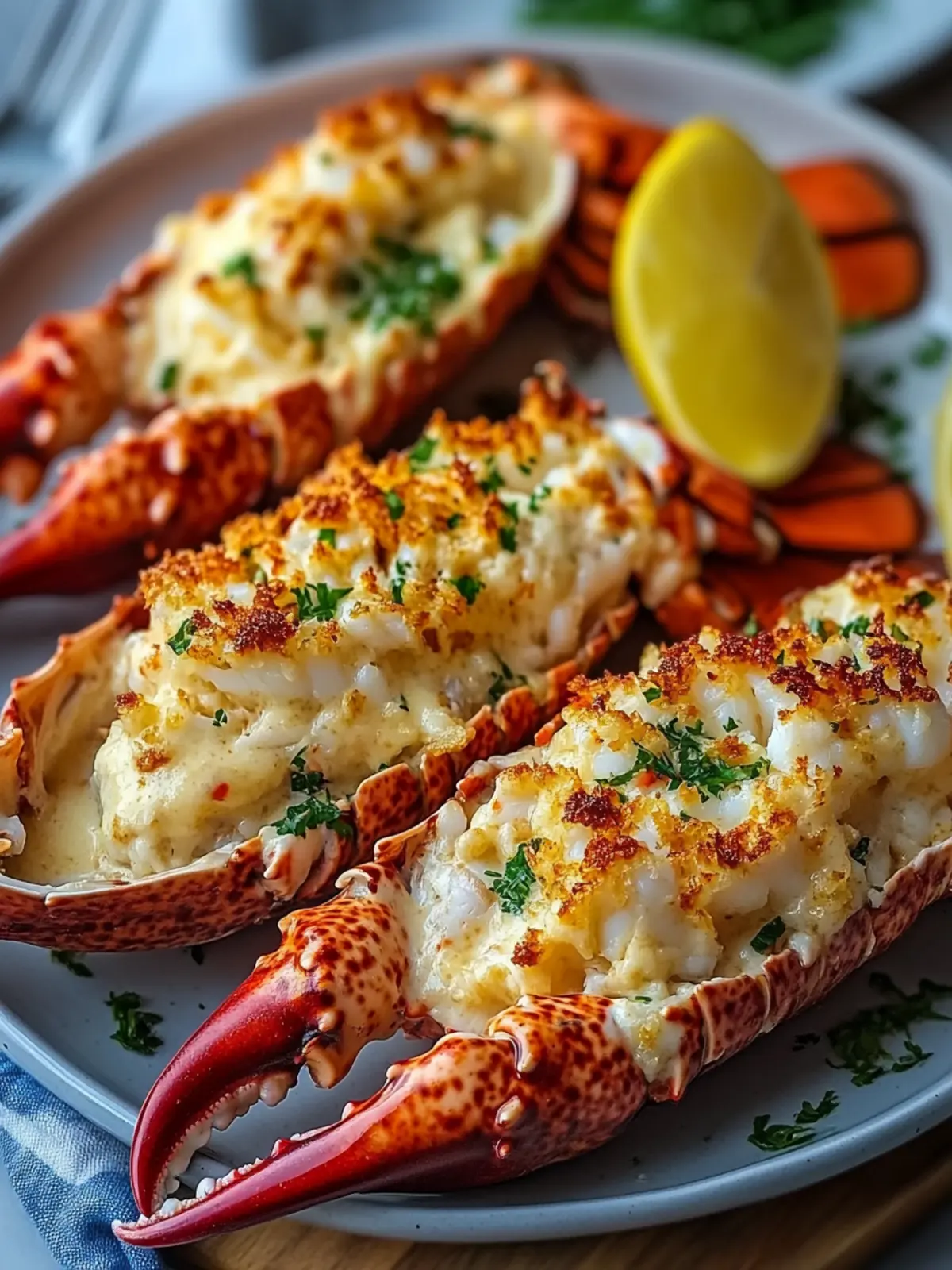Classic Lobster Thermidor: Luxuriously Creamy Comfort Awaits 4 Classic Lobster Thermidor