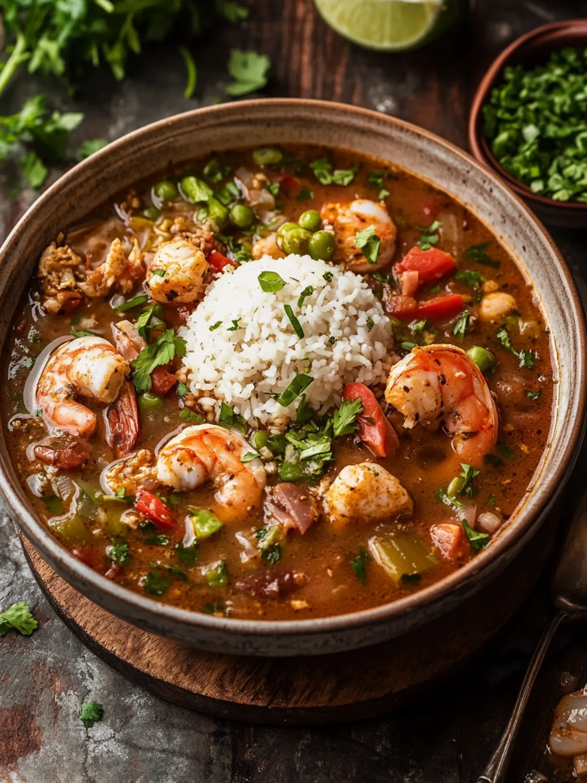 Savory Louisiana Seafood Gumbo: Comfort in Every Bowl 2 Louisiana Seafood Gumbo