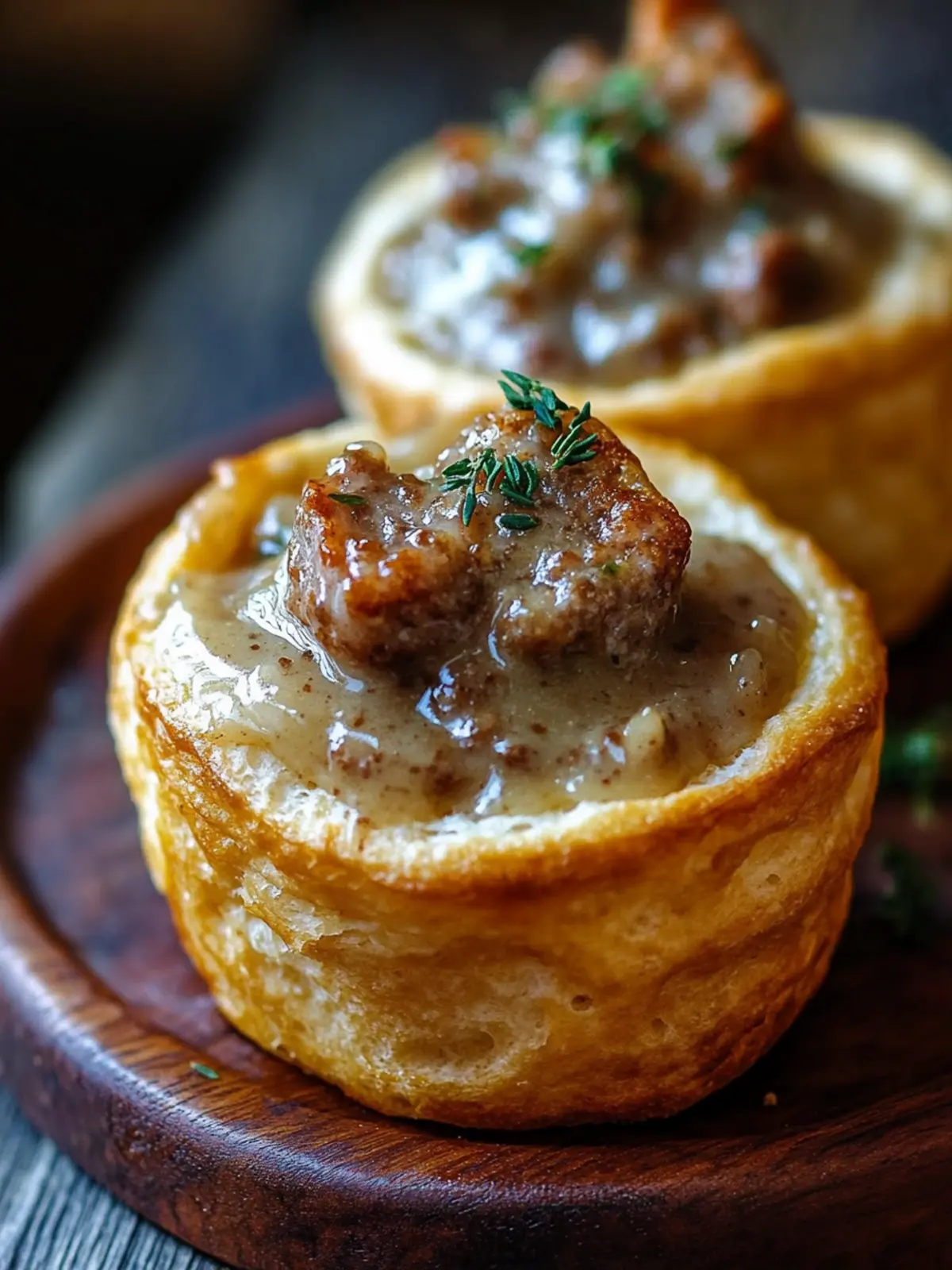 Sausage Gravy Biscuit Cups: A Cozy Twist on Comfort Food 5 Sausage Gravy Biscuit Cups