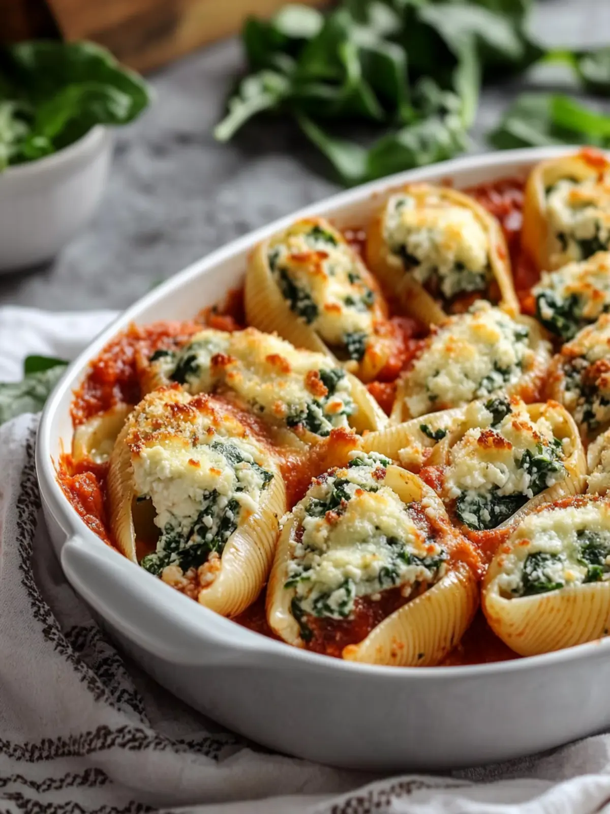Spinach and Ricotta Stuffed Shells for Cozy Home Dinners 4 Spinach and Ricotta Stuffed Shells