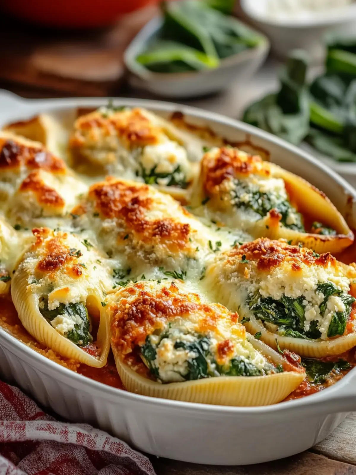 Spinach and Ricotta Stuffed Shells for Cozy Home Dinners 3 Spinach and Ricotta Stuffed Shells