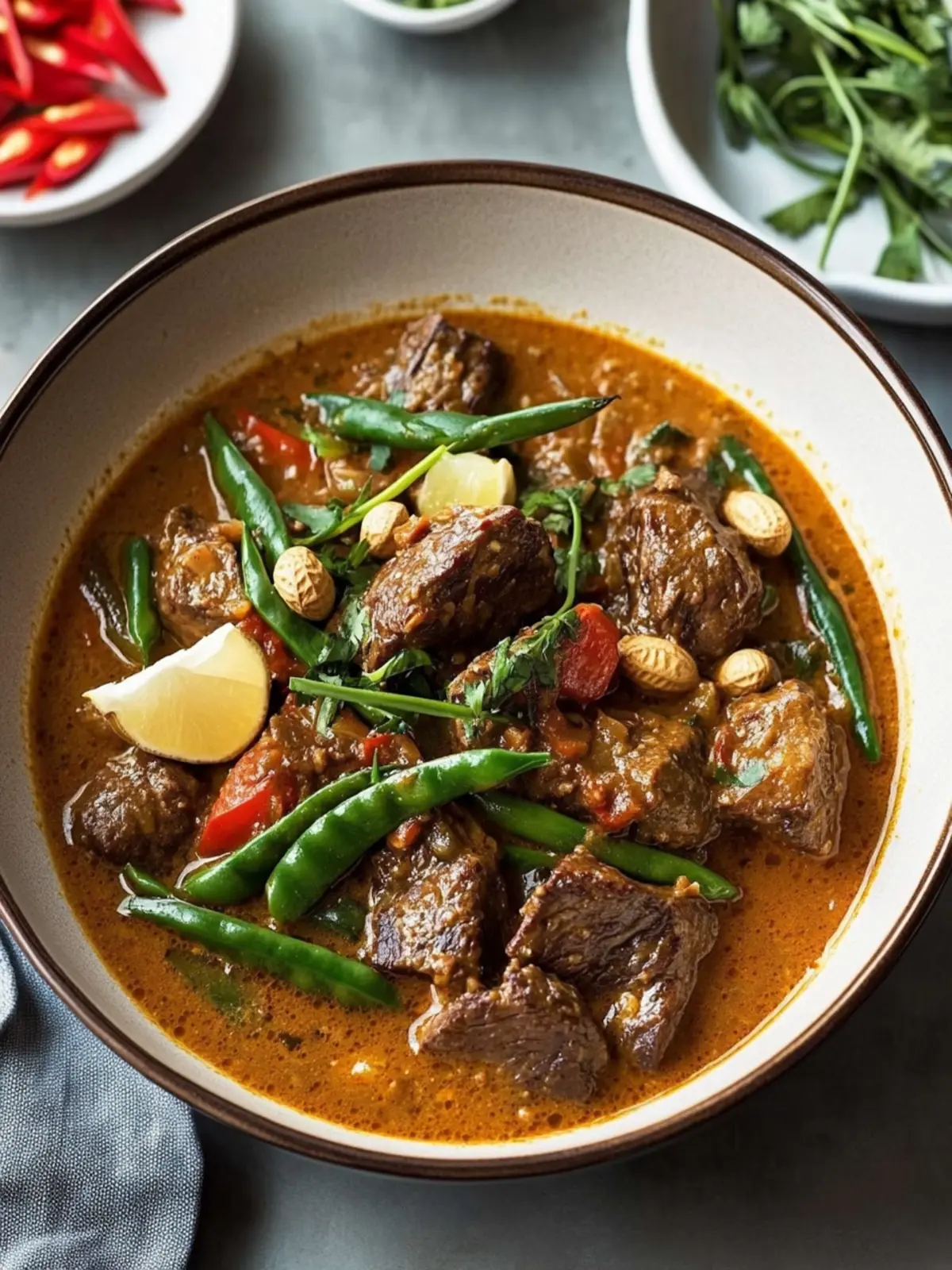 Mouthwatering Slow-Cooker Filipino Beef & Peanut Stew Recipe 3 Slow-Cooker Filipino Beef & Peanut Stew (Kare Kare) Recipe