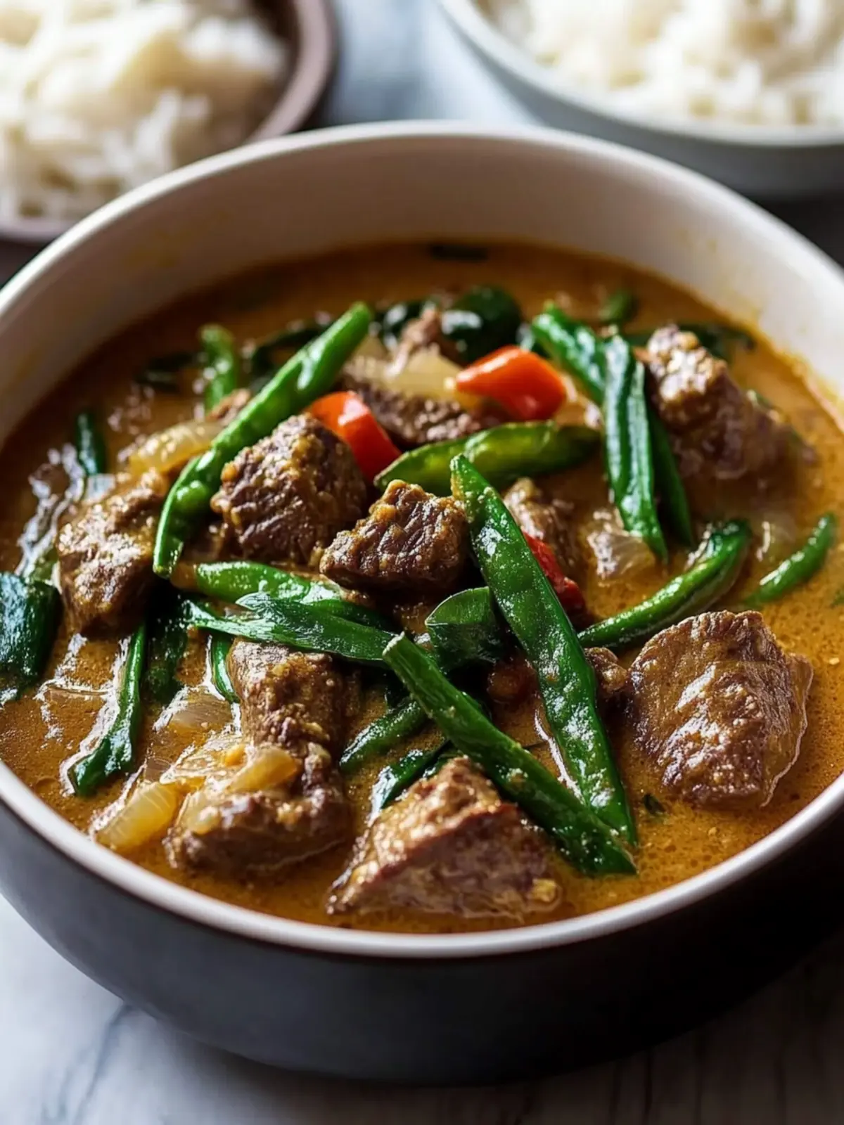 Mouthwatering Slow-Cooker Filipino Beef & Peanut Stew Recipe 2 Slow-Cooker Filipino Beef & Peanut Stew (Kare Kare) Recipe