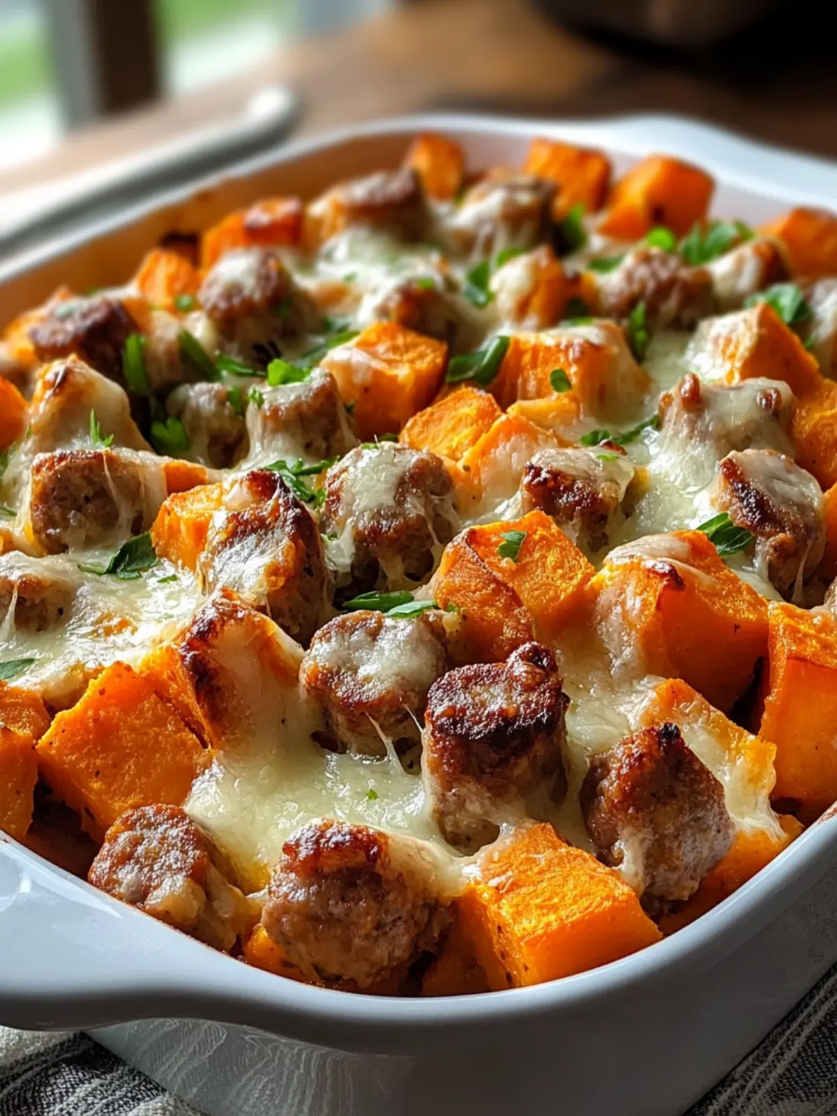Savory Sweet Potato and Sausage Casserole for Cozy Evenings 4 Sweet Potato and Sausage Casserole