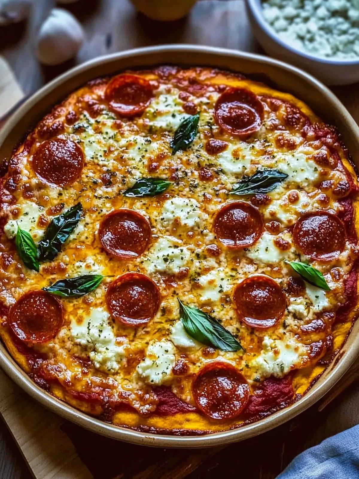 Easy Pizza Cottage Cheese Bake: Your High-Protein Delight 4 Easy Pizza Cottage Cheese Bake