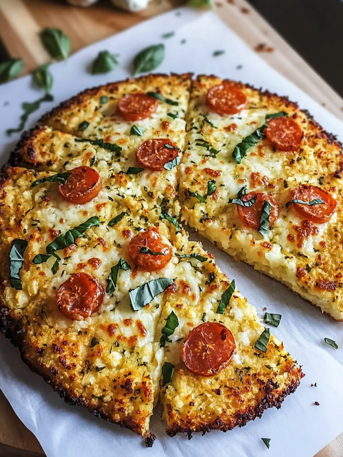 5 Easy Cauliflower Pizza Crust Secrets for a Perfect Crispy Base 5 cauliflower pizza crust