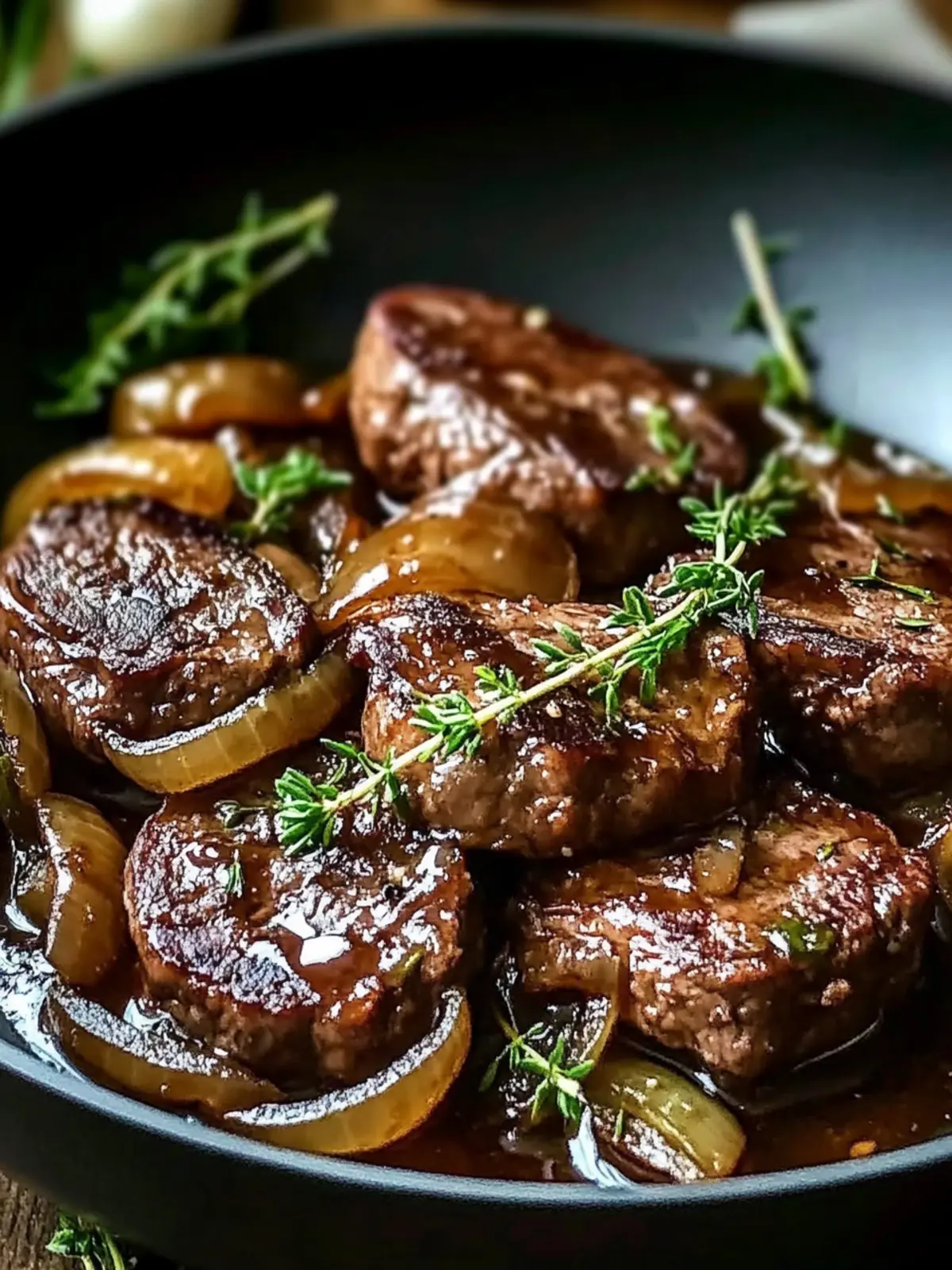 Savory Caramelized Onion Beef Liver for Comfort Food Lovers 3 Caramelized Onion Beef Liver