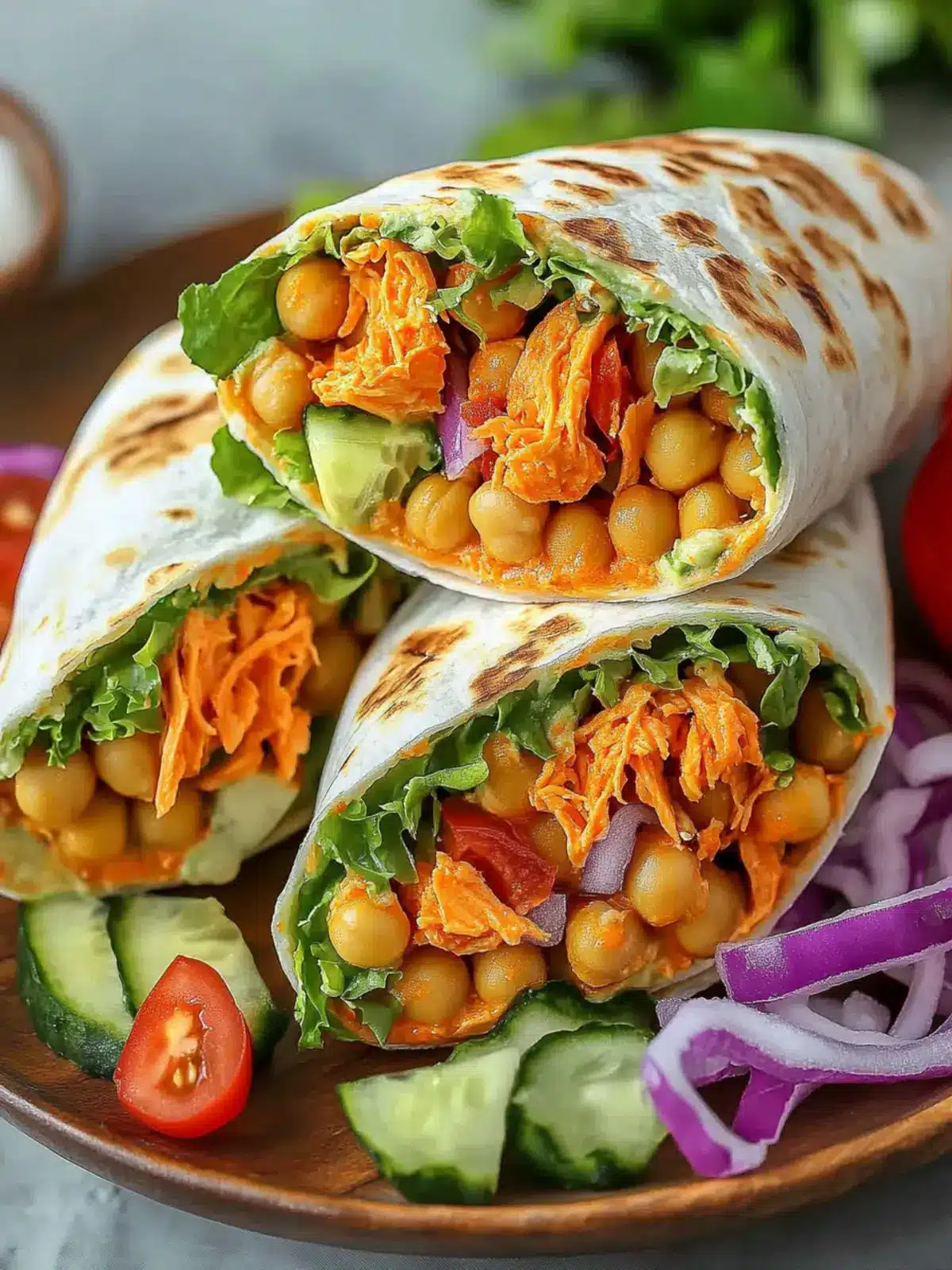 15-Minute Buffalo Chickpea Wraps Recipe for Quick Comfort Food 2 15-Minute Buffalo Chickpea Wraps Recipe