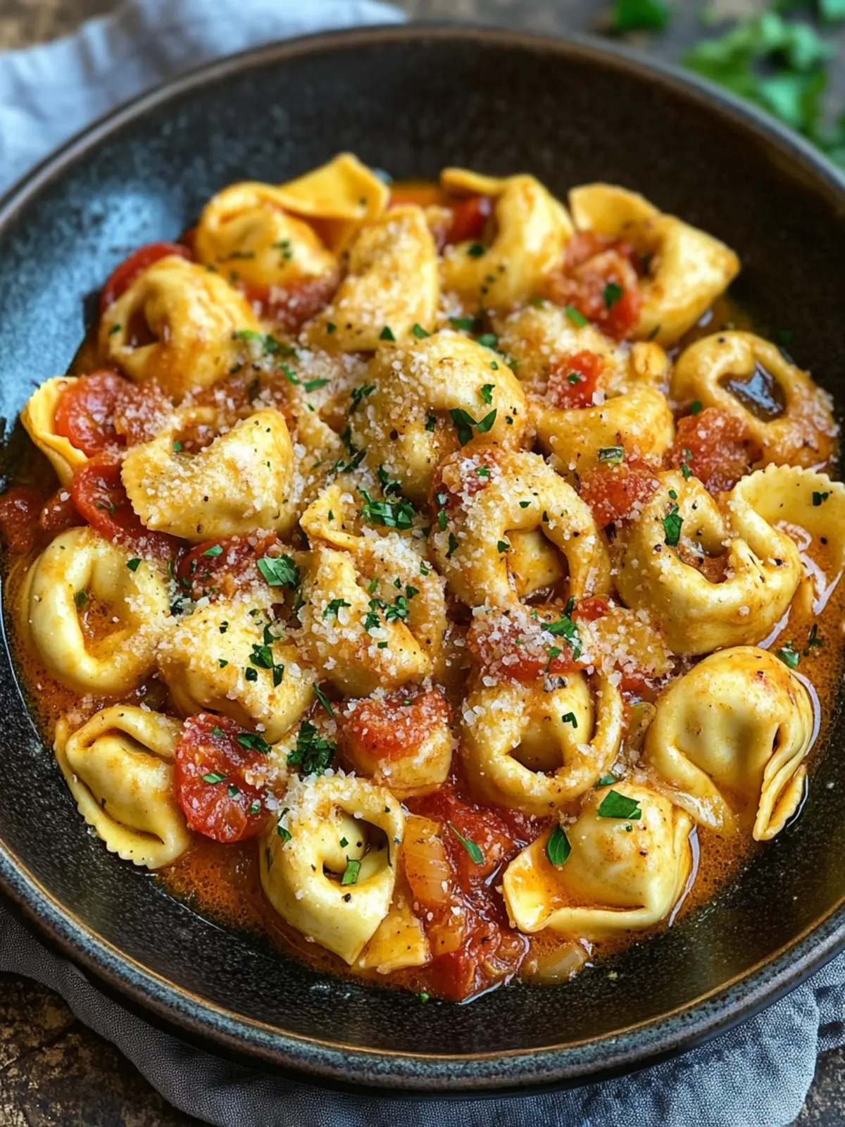 Cowboy Butter Garlic Chicken Tortellini with Fire-Roasted Red Delight 2 cowboy butter garlic chicken tortellini with fireroasted red