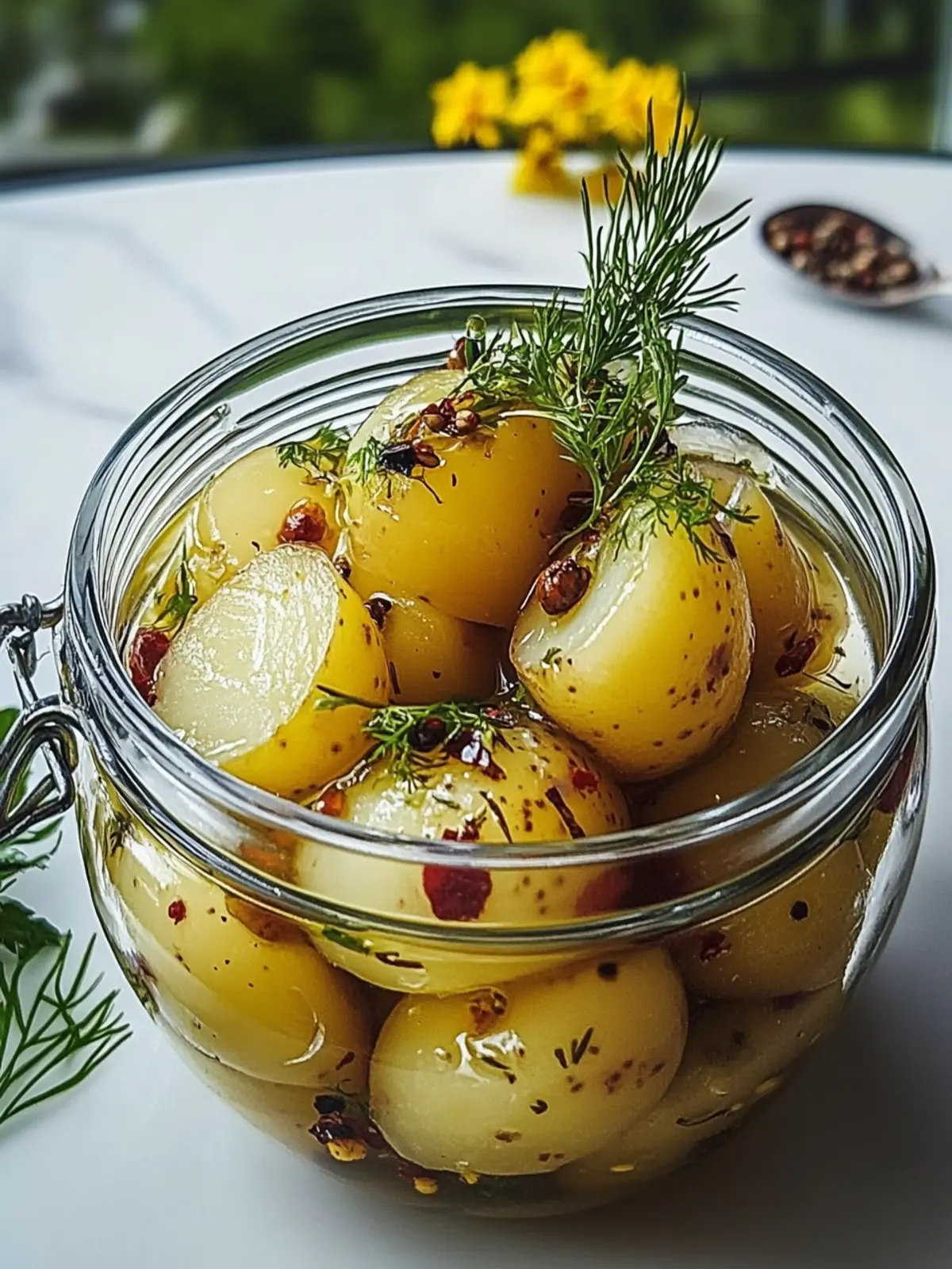 Zesty Pickled Potatoes That Brighten Any Meal or Snack 3 Pickled Potatoes