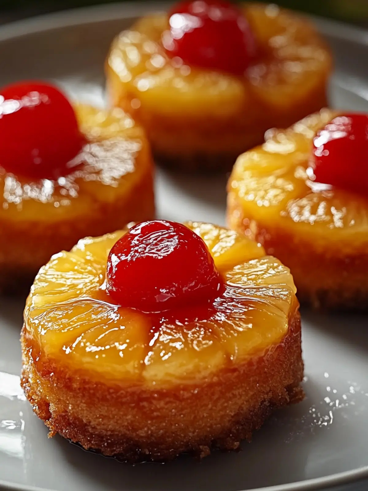 Delicious Classic Mini Pineapple Upside Down Cakes to Savor 2 Classic Mini Pineapple Upside Down Cakes