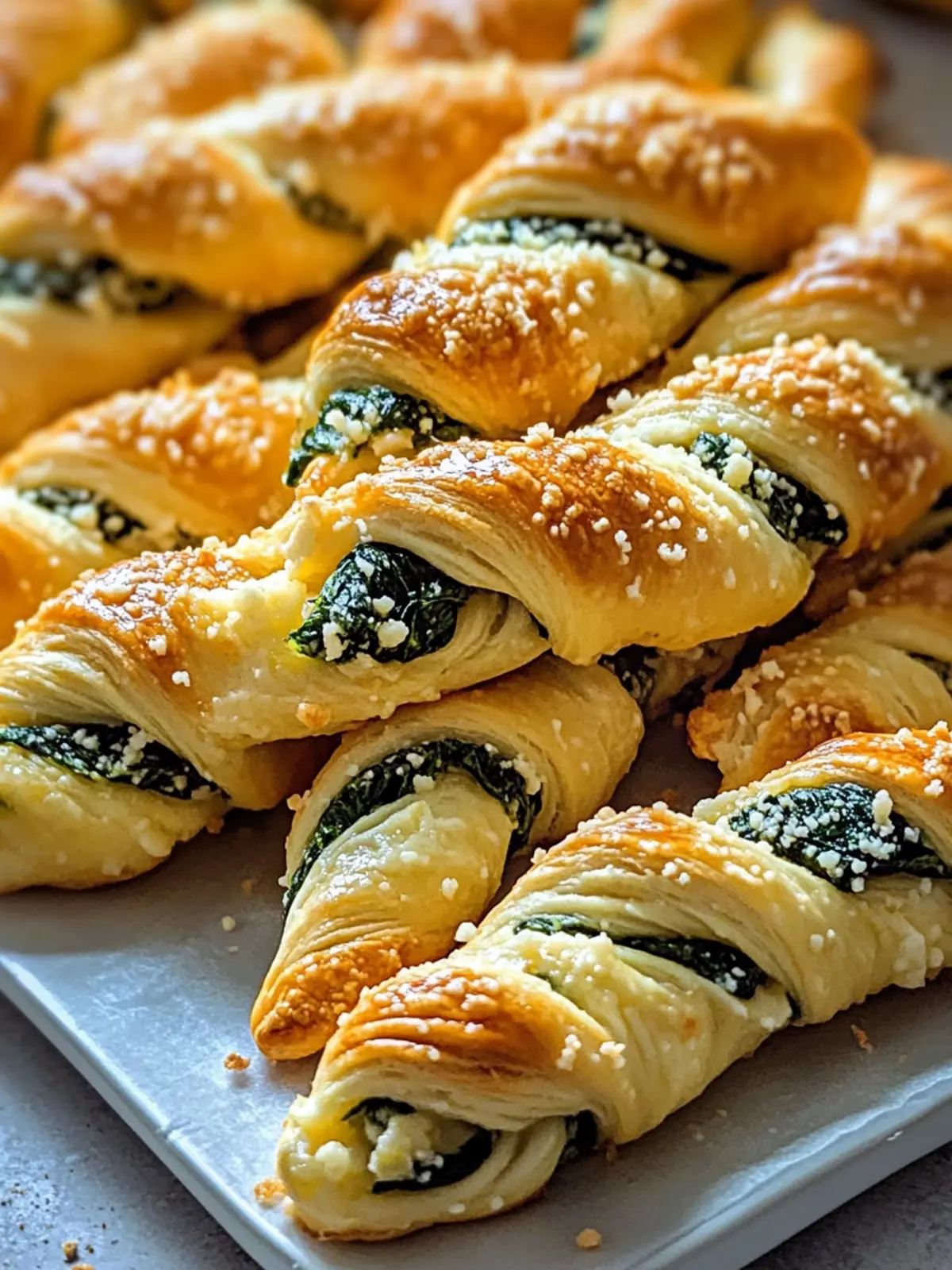 Savory Parmesan and Spinach Cheese Twists to Savor Today 4 Parmesan and Spinach Cheese Twists