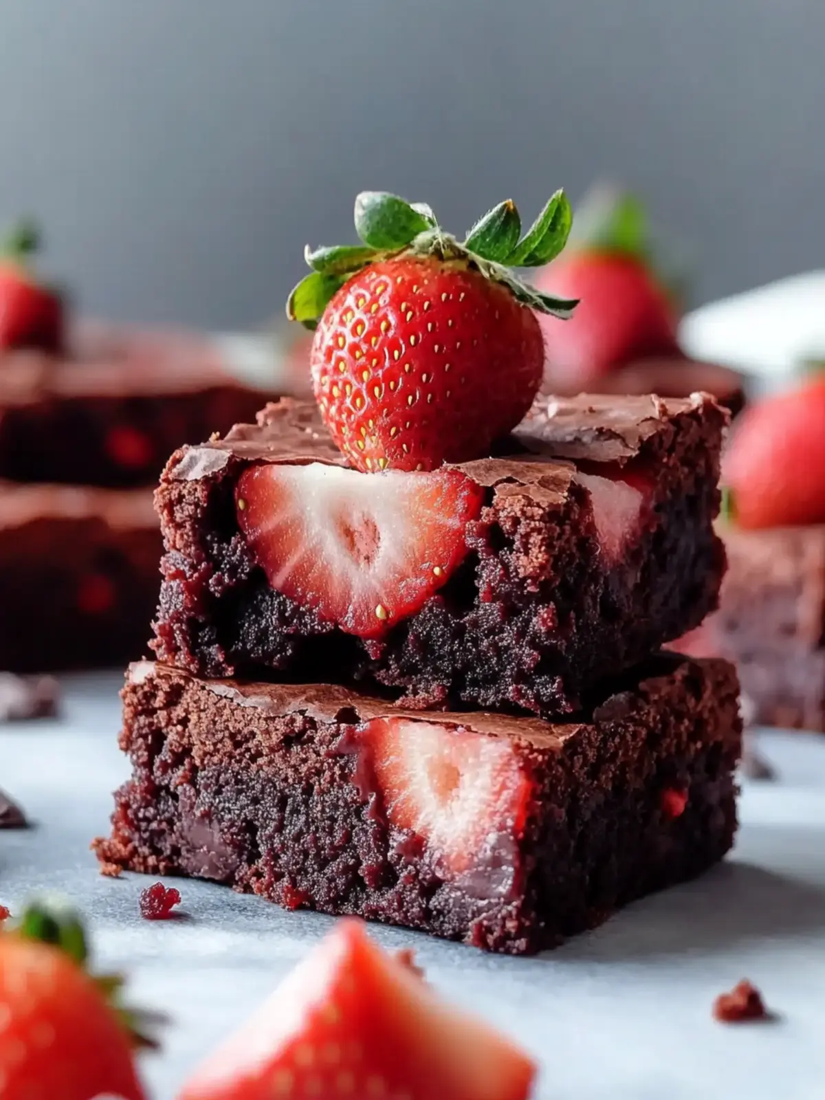 The Best Easy Strawberry Brownies You’ll Love to Bake! 5 The Best Easy Strawberry Brownies
