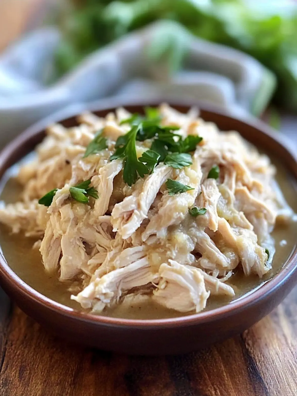 Slow Cooker Shredded Chicken and Gravy for Cozy Nights 2 Slow Cooker Shredded Chicken and Gravy