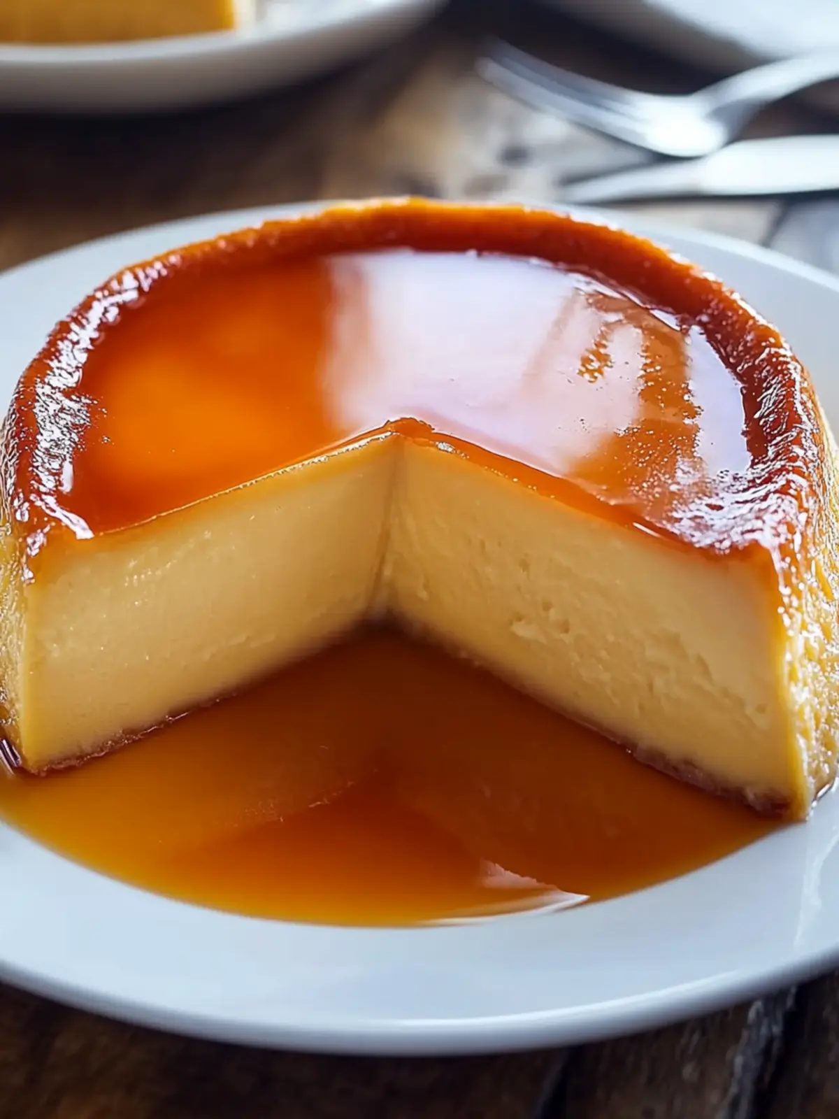Decadent Puerto Rican Flan with Caramel Sauce Delight 5 Puerto Rican Flan with Caramel Sauce