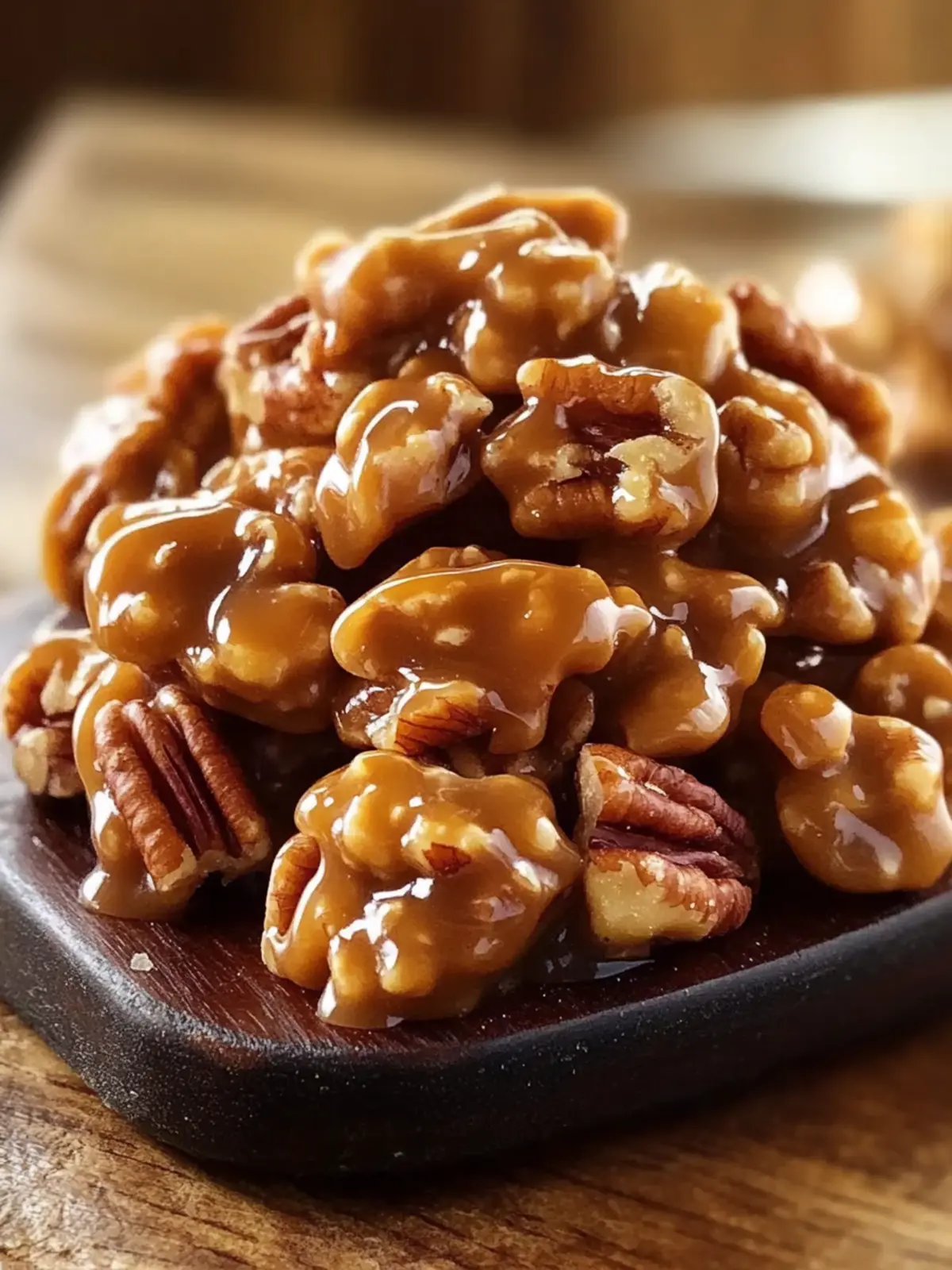 Sweet Soft Caramel Pecan Clusters You'll Crave Daily 5 Soft Caramel Pecan Clusters