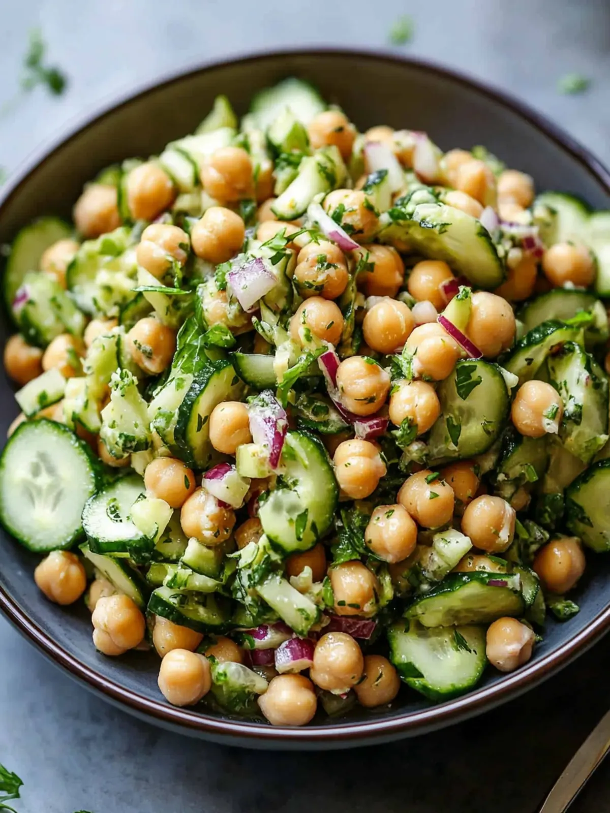 Amazing 15-Min Chickpea Cucumber Slaw for a Fresh Twist 3 Amazing 15-Min chickpea cucumber slaw