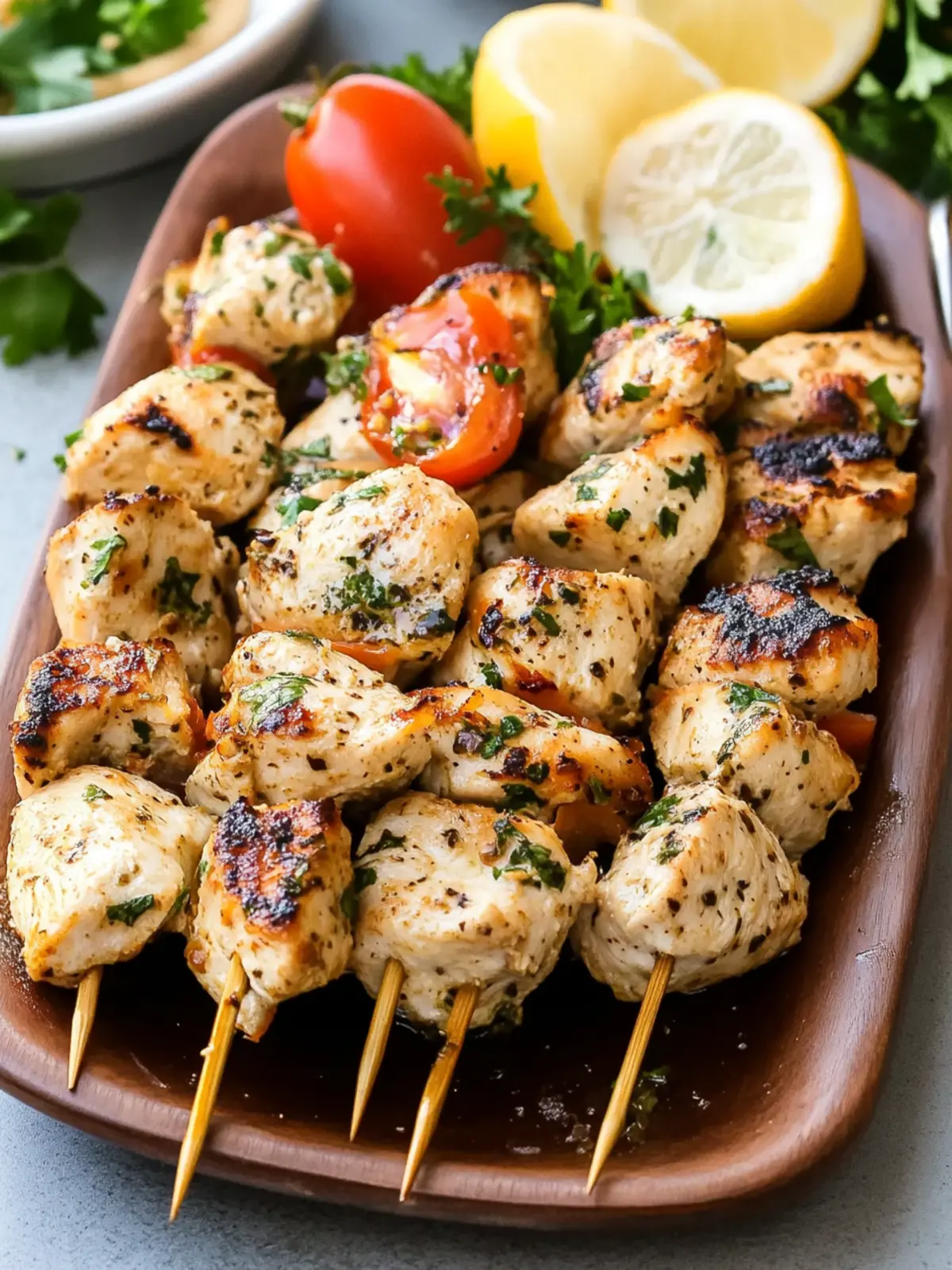 Delicious Chicken Souvlaki: Quick, Zesty, and Grilled to Perfection 5 Chicken Souvlaki