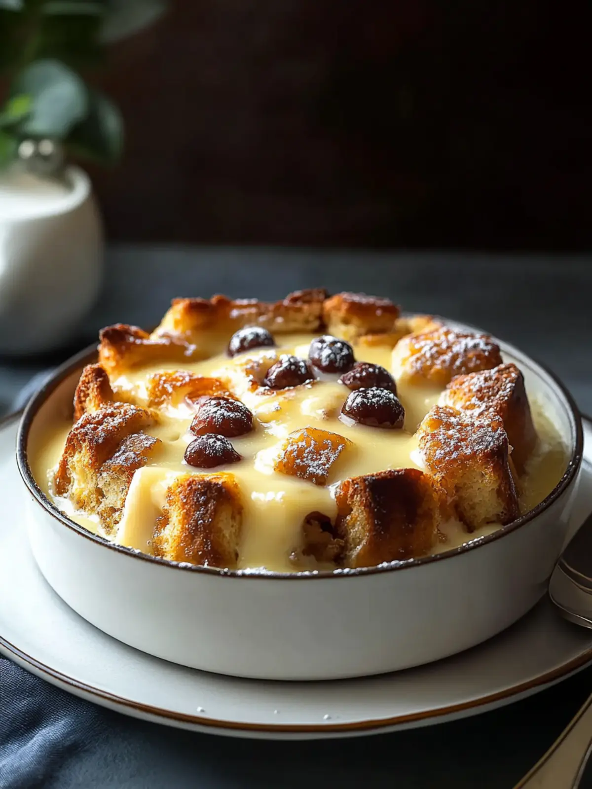 Best Hot Cross Bun Bread Pudding with Creamy Vanilla Custard Magic 4 Best Hot Cross Bun Bread Pudding with Creamy Vanilla Custard