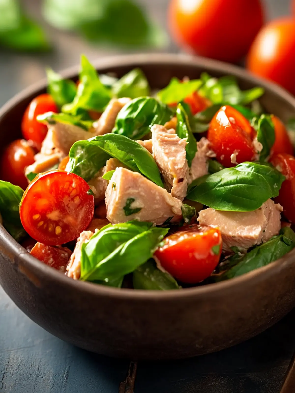 Best Ever Tuna Salad with Fresh Basil & Juicy Tomatoes Delight 4 Best Ever Tuna Salad with Fresh Basil & Juicy Tomatoes
