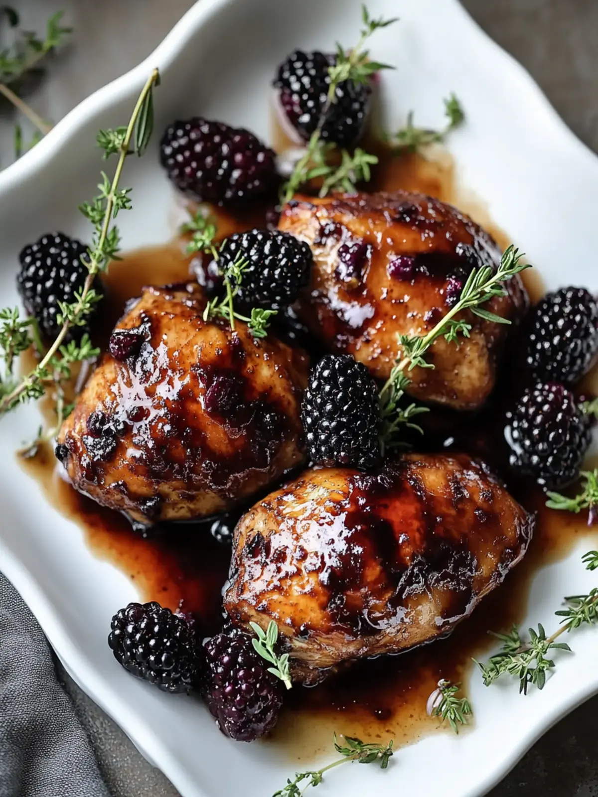 Bourbon Blackberry Chicken: A Sweet Savory Weeknight Treat 4 Bourbon Blackberry Chicken