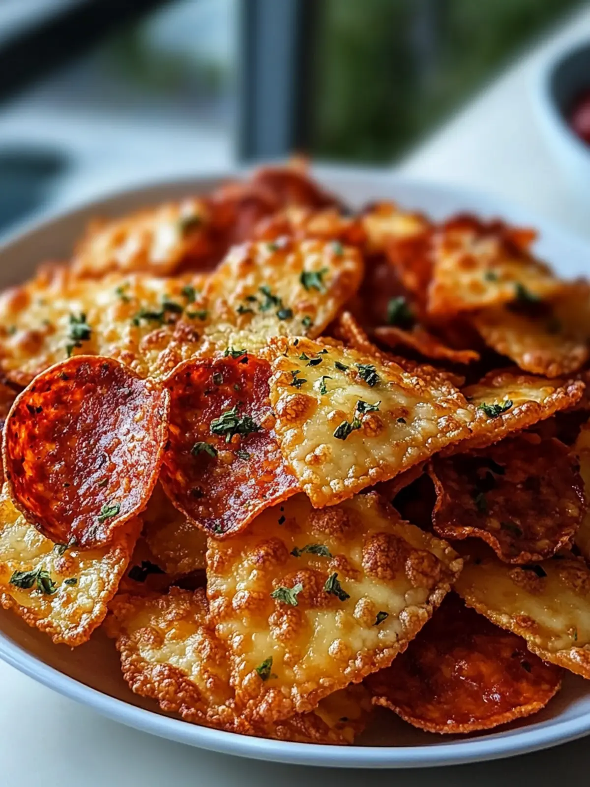 Crispy Pizza Chips Recipe for Low-Carb Snack Lovers 4 Pizza Chips Recipe
