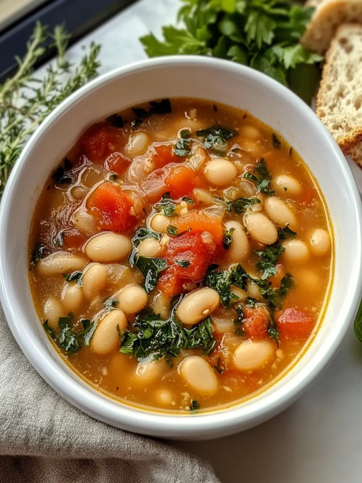 Hearty Homemade White Bean Soup for Cozy Nights at Home 3 Homemade White Bean Soup