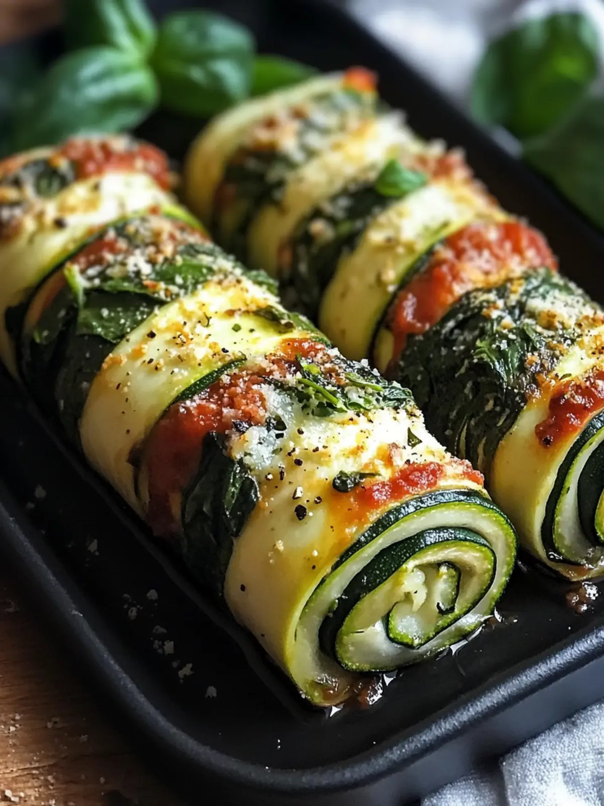 Delicious Vegan Zucchini Spinach Rollatini You’ll Love 4 Vegan Zucchini Spinach Rollatini