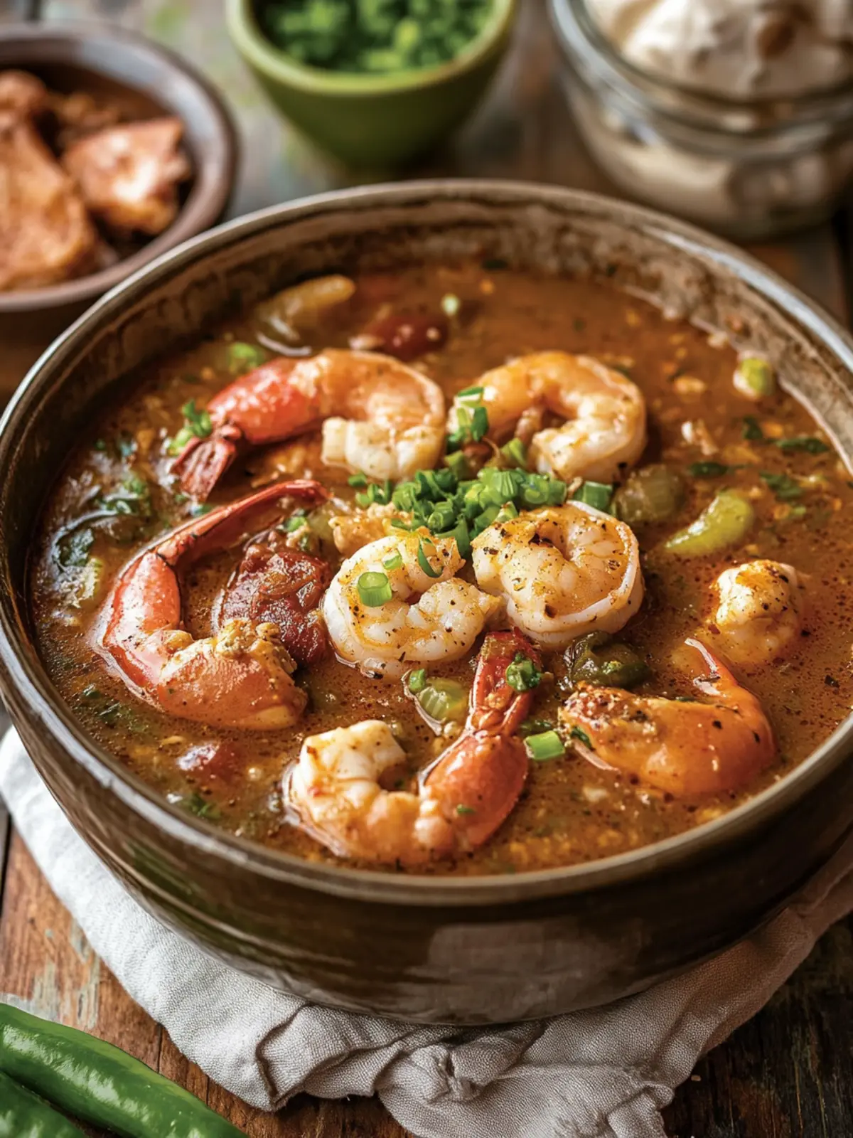 Savory Louisiana Seafood Gumbo: Comfort in Every Bowl 5 Louisiana Seafood Gumbo