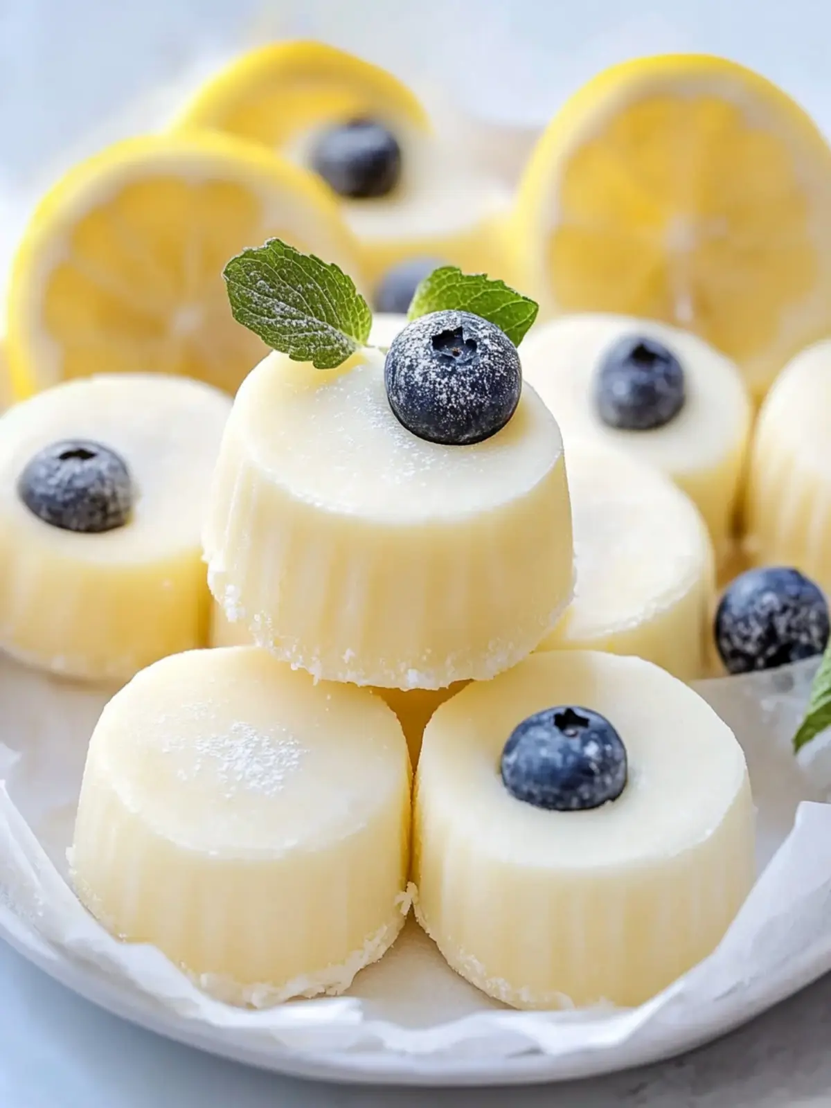 No-Bake Lemon Cheesecake Fat Bombs for Guilt-Free Indulgence 3 No-Bake Lemon Cheesecake Fat Bombs