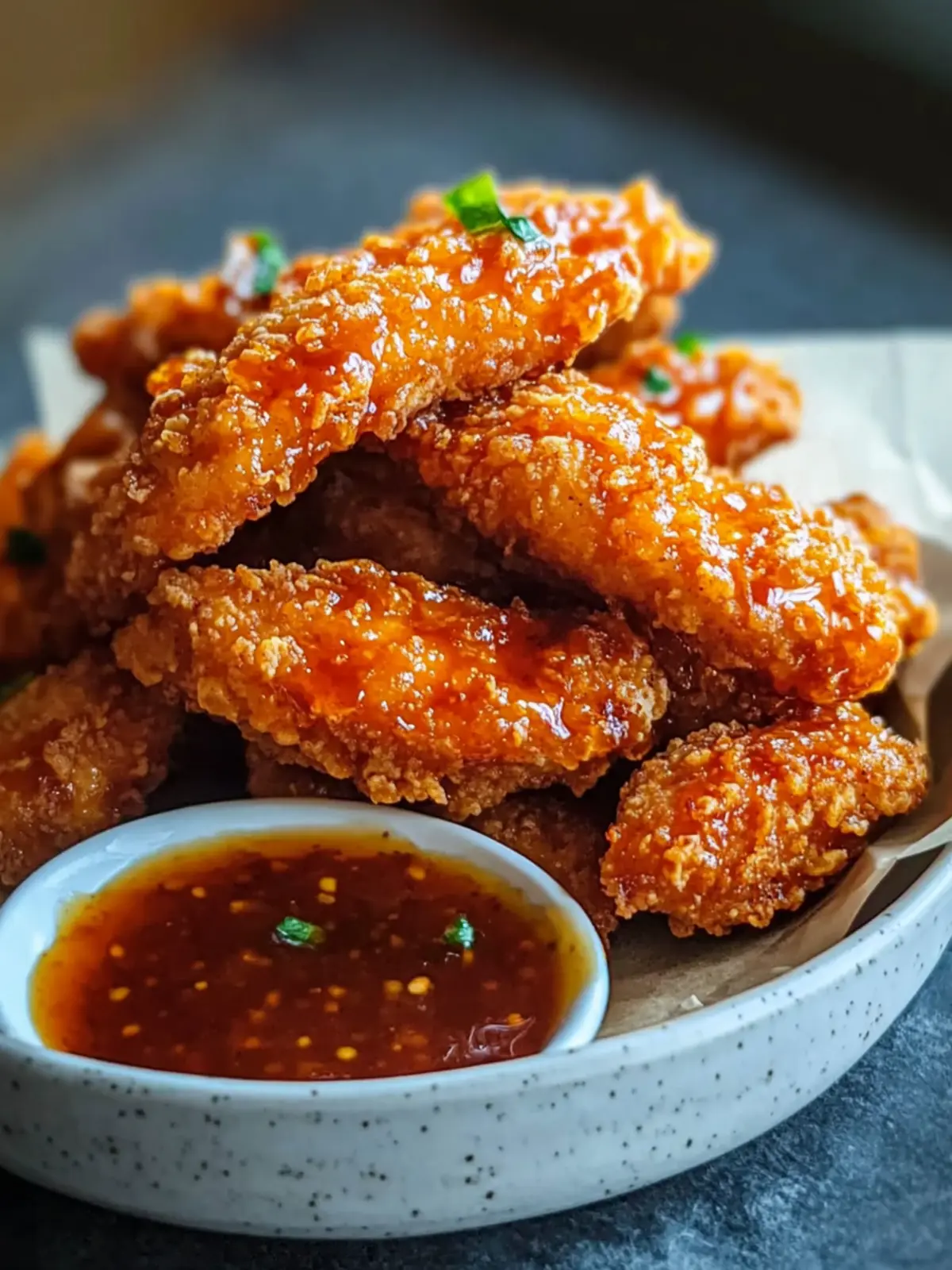 3 Ultra-Crispy Hot Honey Chicken Tenders You'll Crave 5 3 Ultra-Crispy hot honey chicken tenders