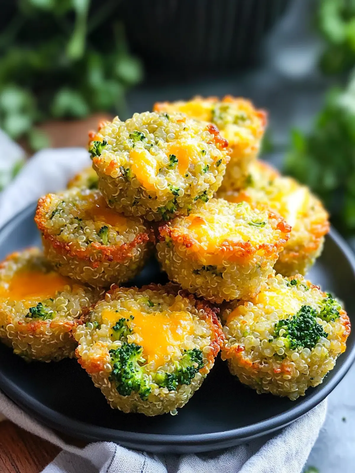 Cheesy Broccoli Quinoa Bites: A Tasty Treat for Everyone! 3 Cheesy Broccoli Quinoa Bites