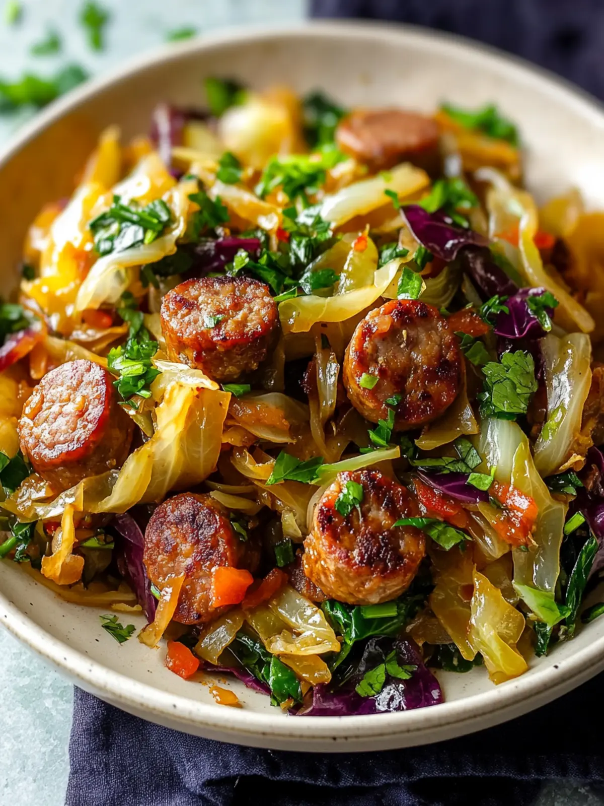 Sizzle Up Your Life with Delicious Spicy Beef Sausage Stir Fry 5 Delicious Spicy Beef Sausage and Cabbage Stir Fry Recipe