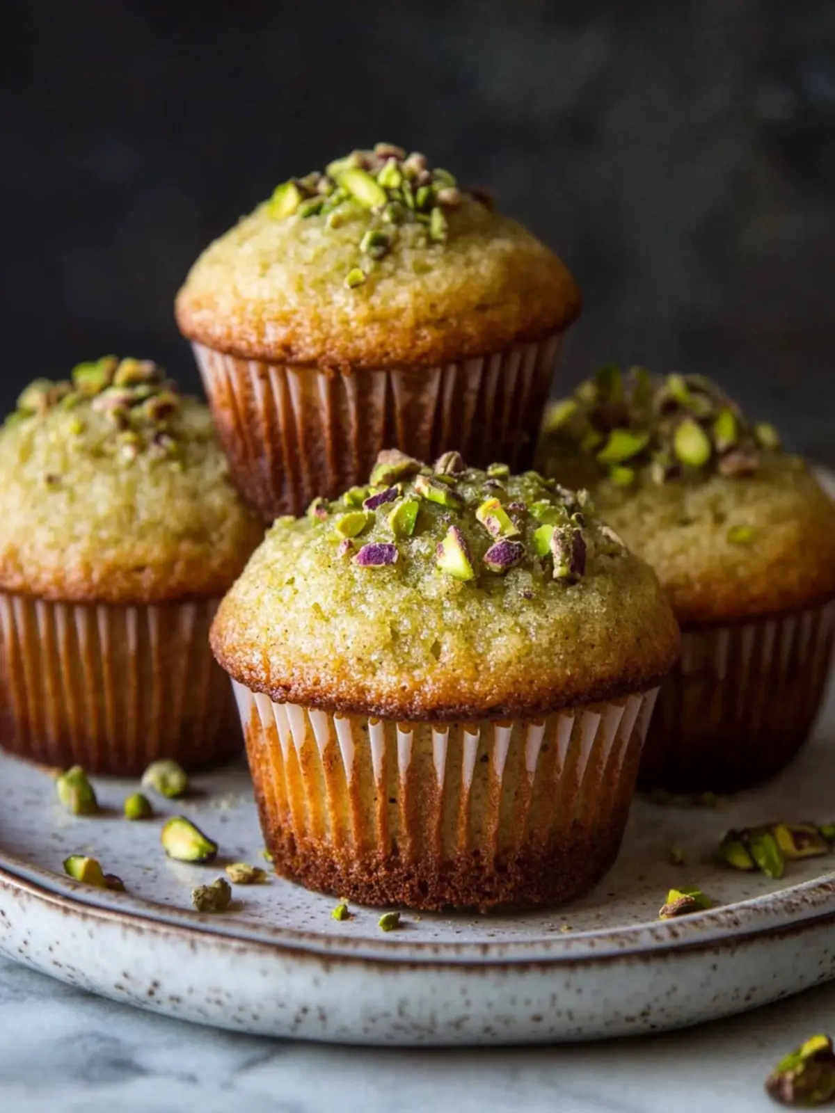 Moist Pistachio Muffins That Taste Like Bakery Magic 2 Moist Pistachio Muffins