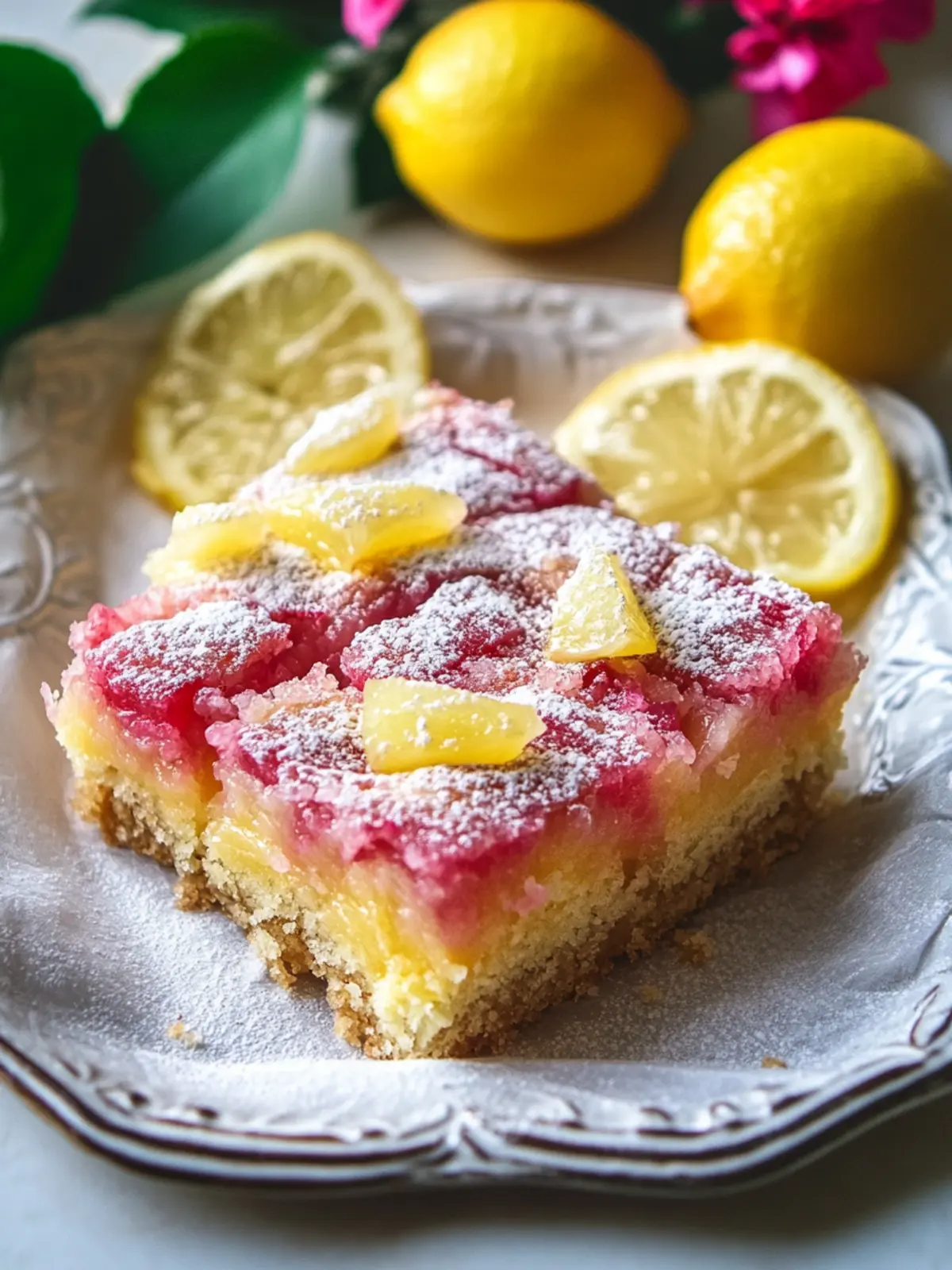 Easy Lemon Rhubarb Bars: Your Must-Try Spring Dessert Recipe 3 Easy Lemon Rhubarb Bars: Your Go-To Spring Dessert Recipe
