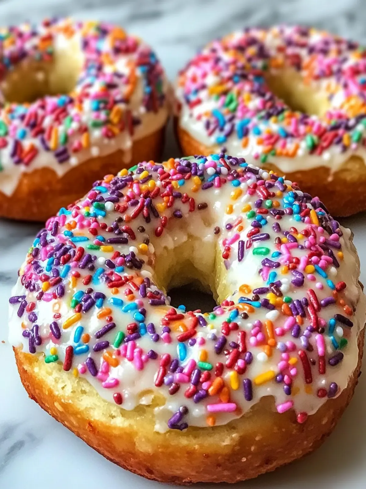 Whip Up Rainbow Sprinkle Protein Bagels for Joyful Mornings 3 Rainbow Sprinkle Protein Bagels