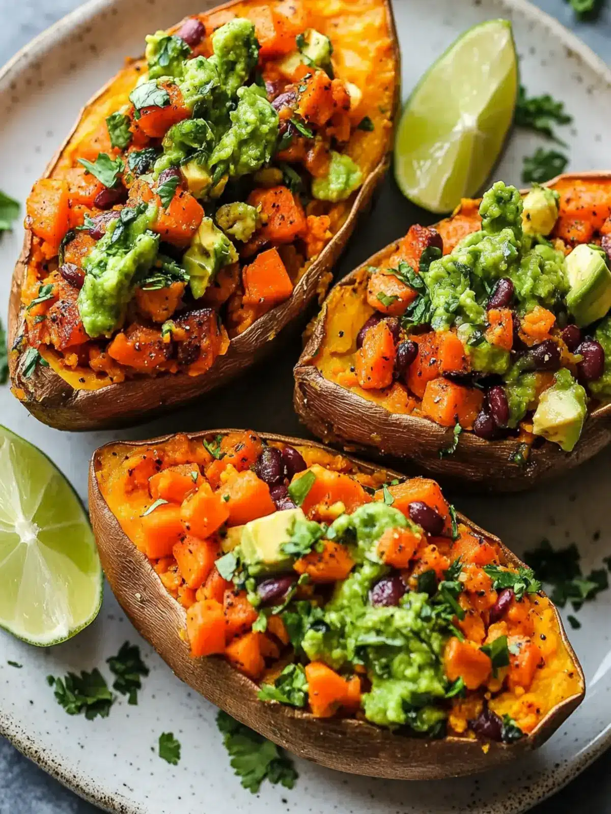 Easy Loaded Sweet Potato Boats for a Flavor-Packed Dinner 2 Easy Loaded Sweet Potato Boats for a Flavor-Packed Dinner