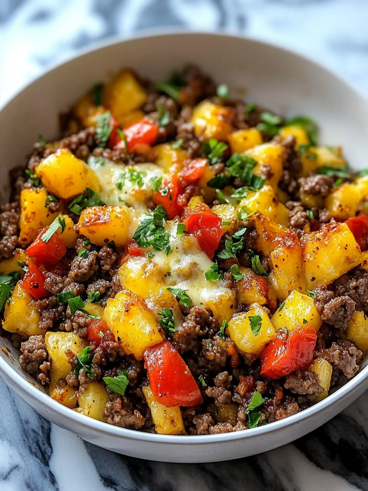 Savory Homemade Hamburger Hash Recipe for Cozy Dinners 3 Homemade Hamburger Hash Recipe