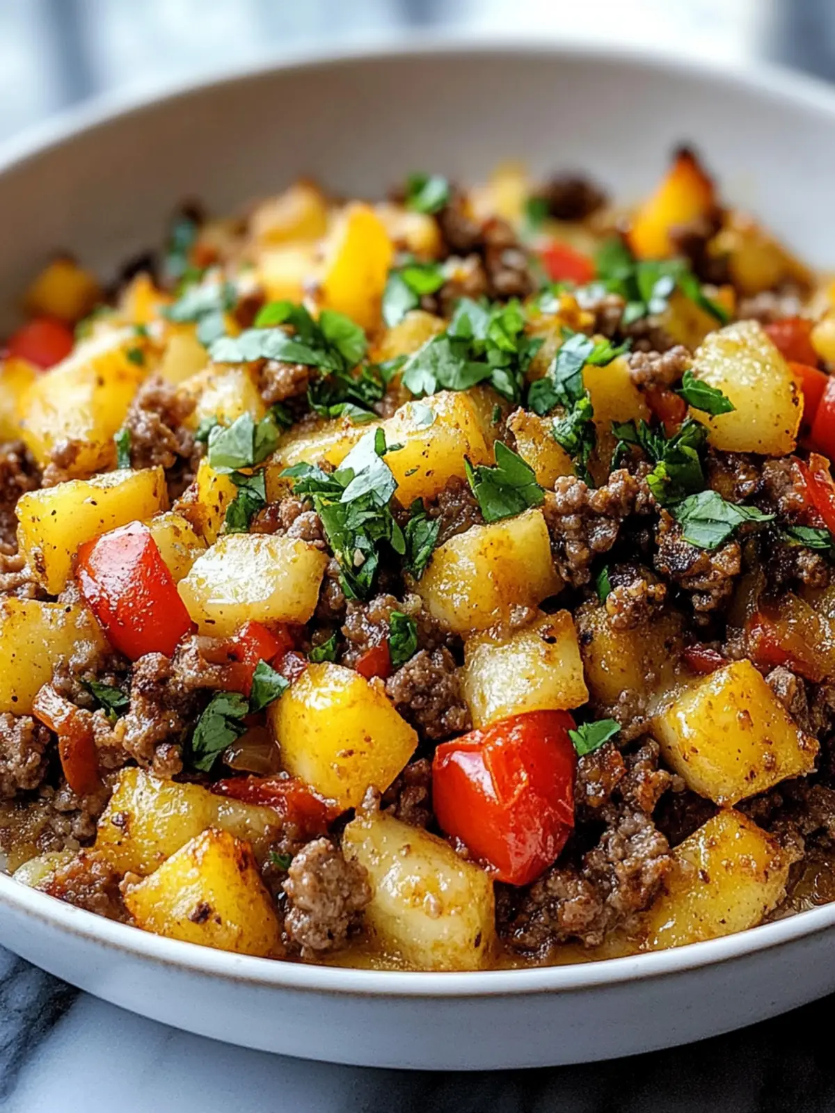 Savory Homemade Hamburger Hash Recipe for Cozy Dinners 4 Homemade Hamburger Hash Recipe