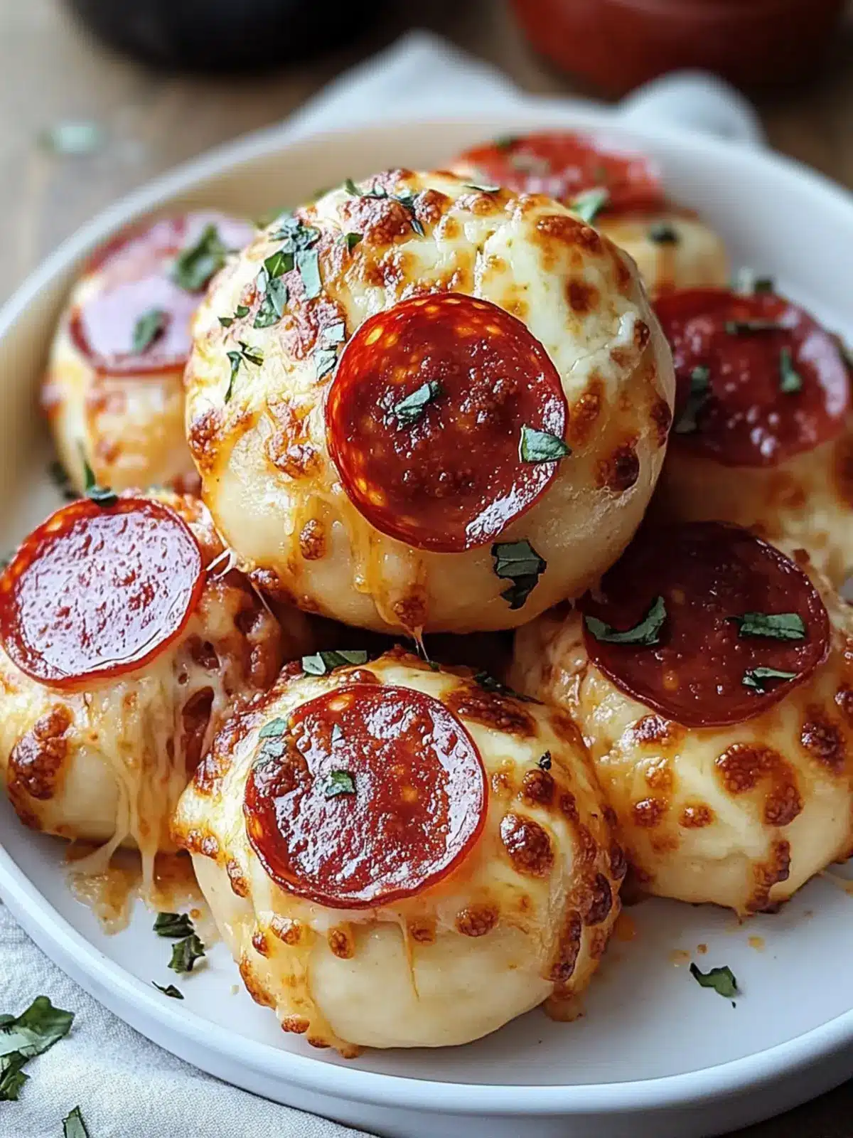 Cheesy Pepperoni Pizza Bombs That Will Wow Your Guests 4 Cheesy Pepperoni Pizza Bombs